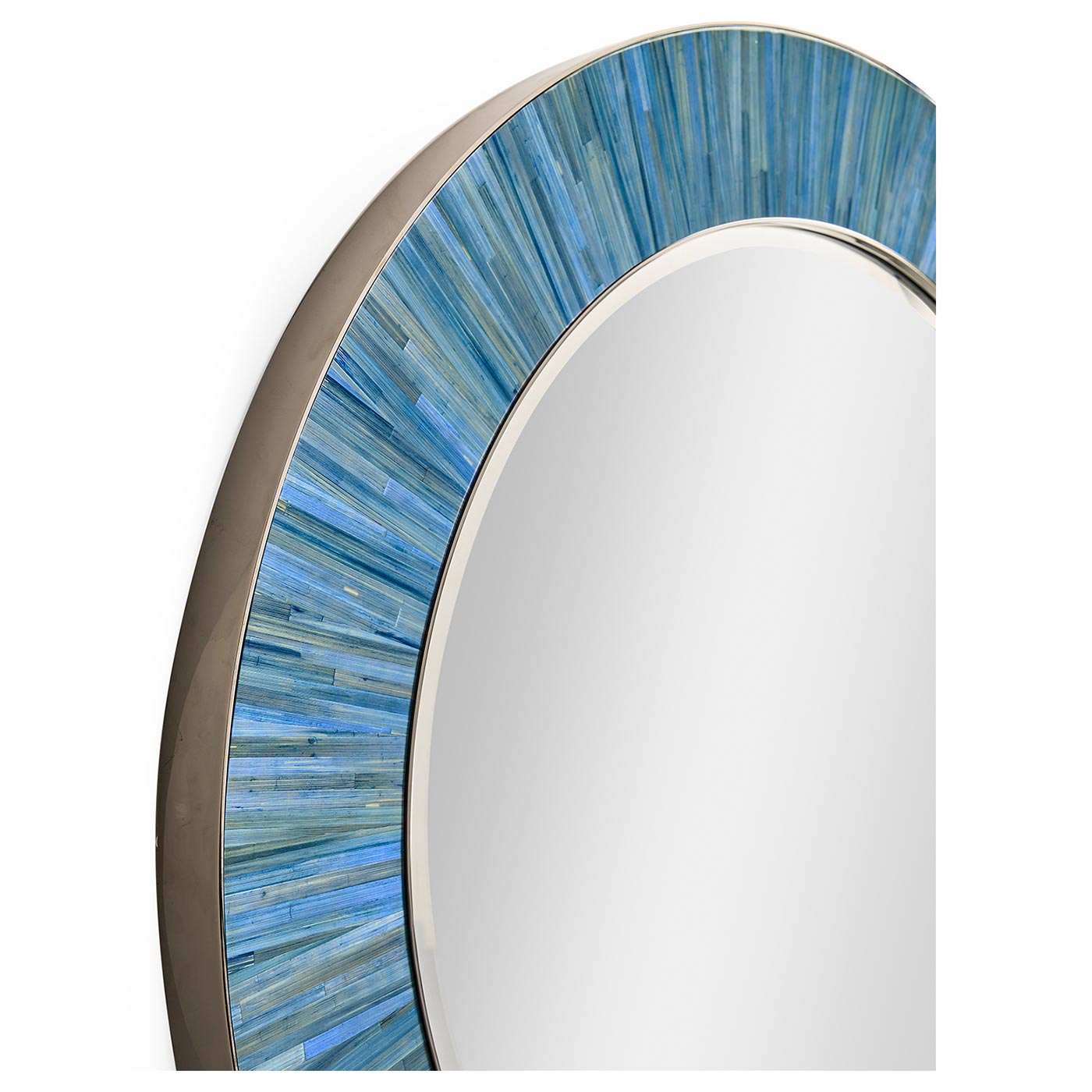Sapphire Round Wall Mirror