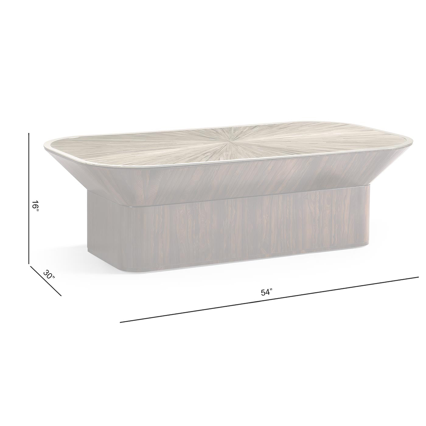 Terra Pedestal Cocktail Table