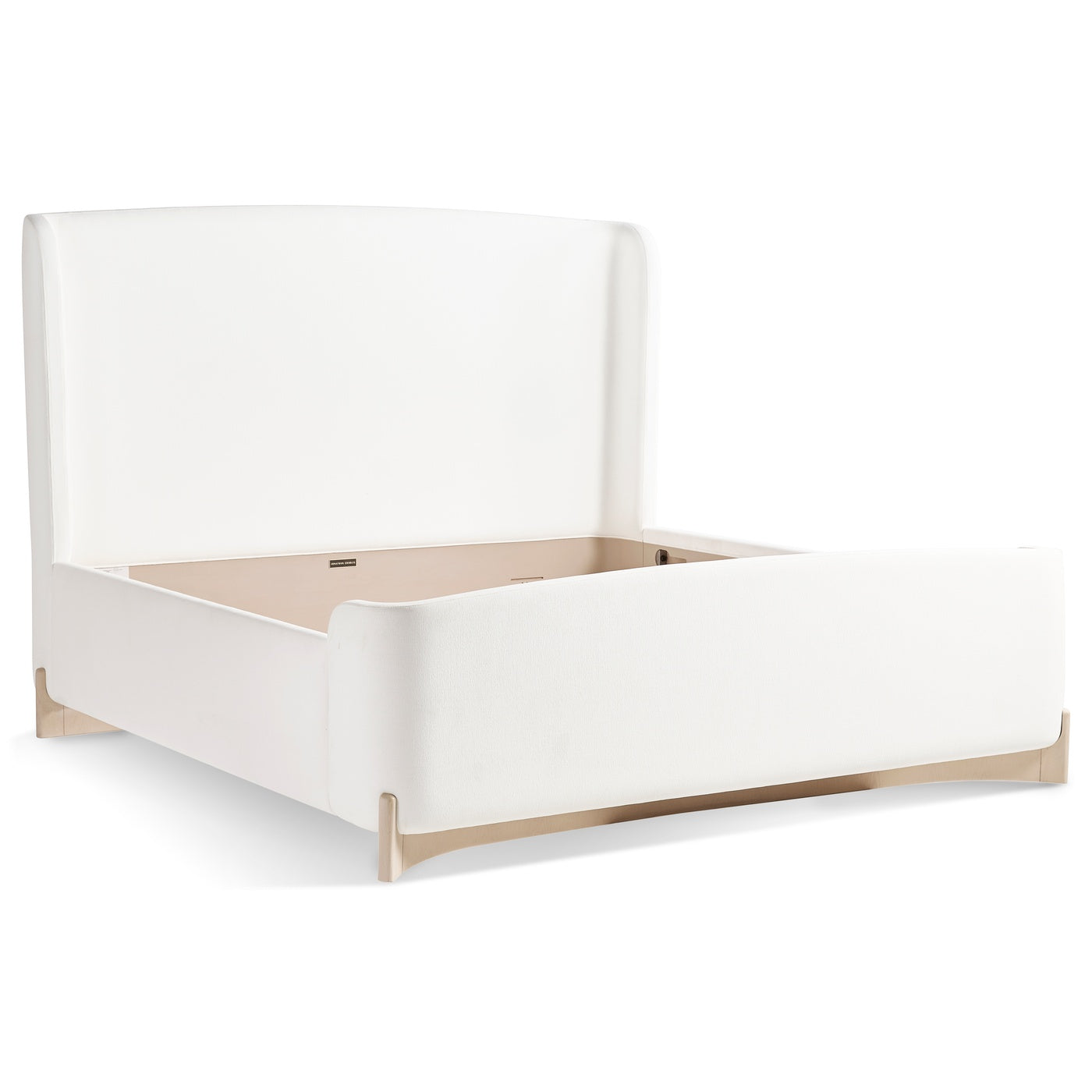 Keel Upholstered US King Bed