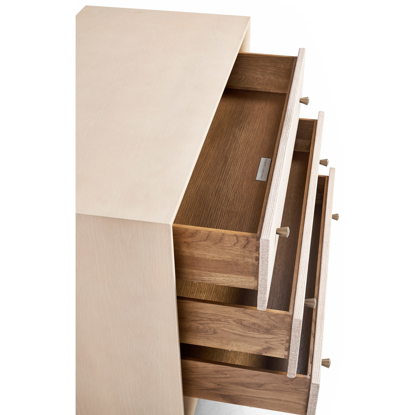 Keel Three Drawer Nightstand