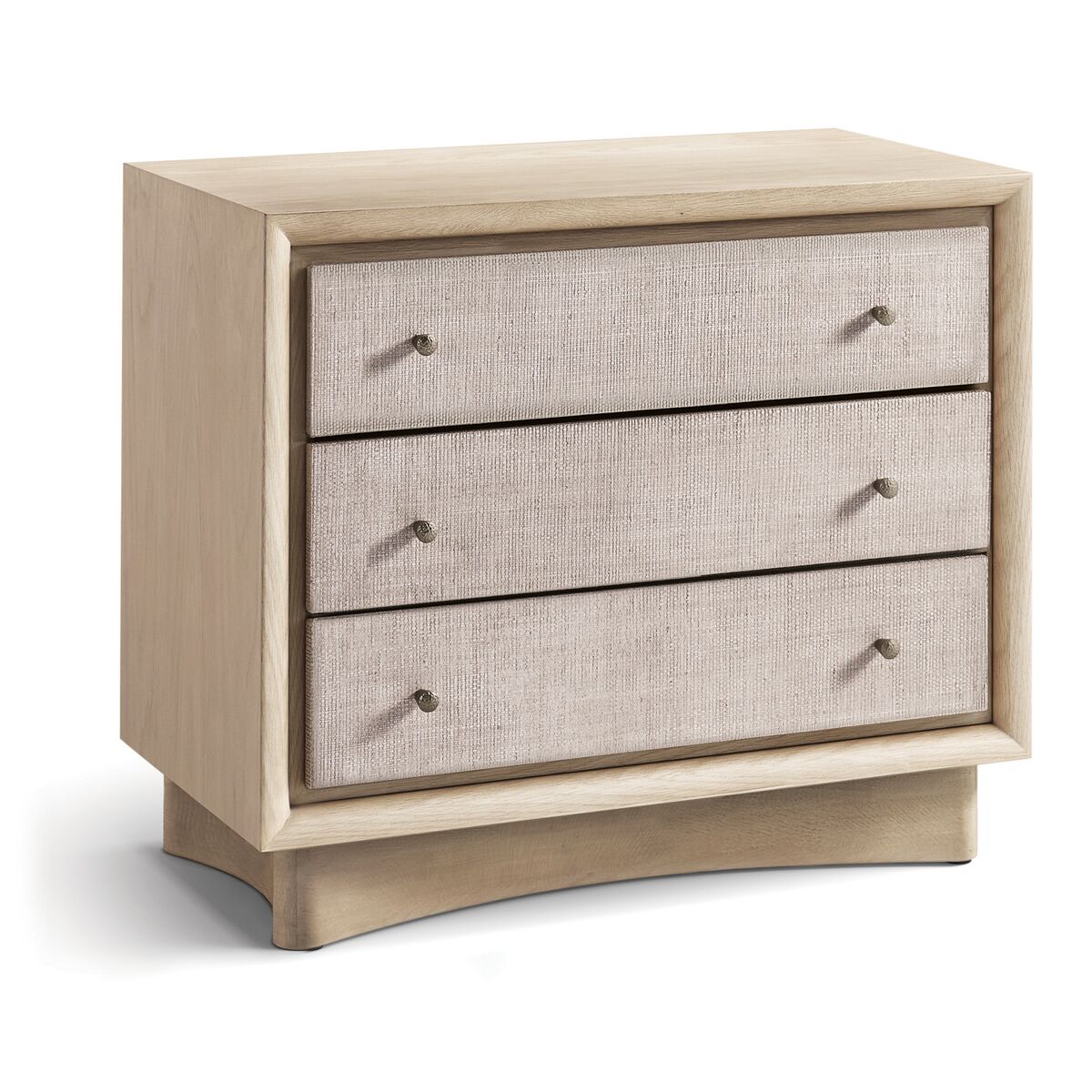 Keel Three Drawer Nightstand
