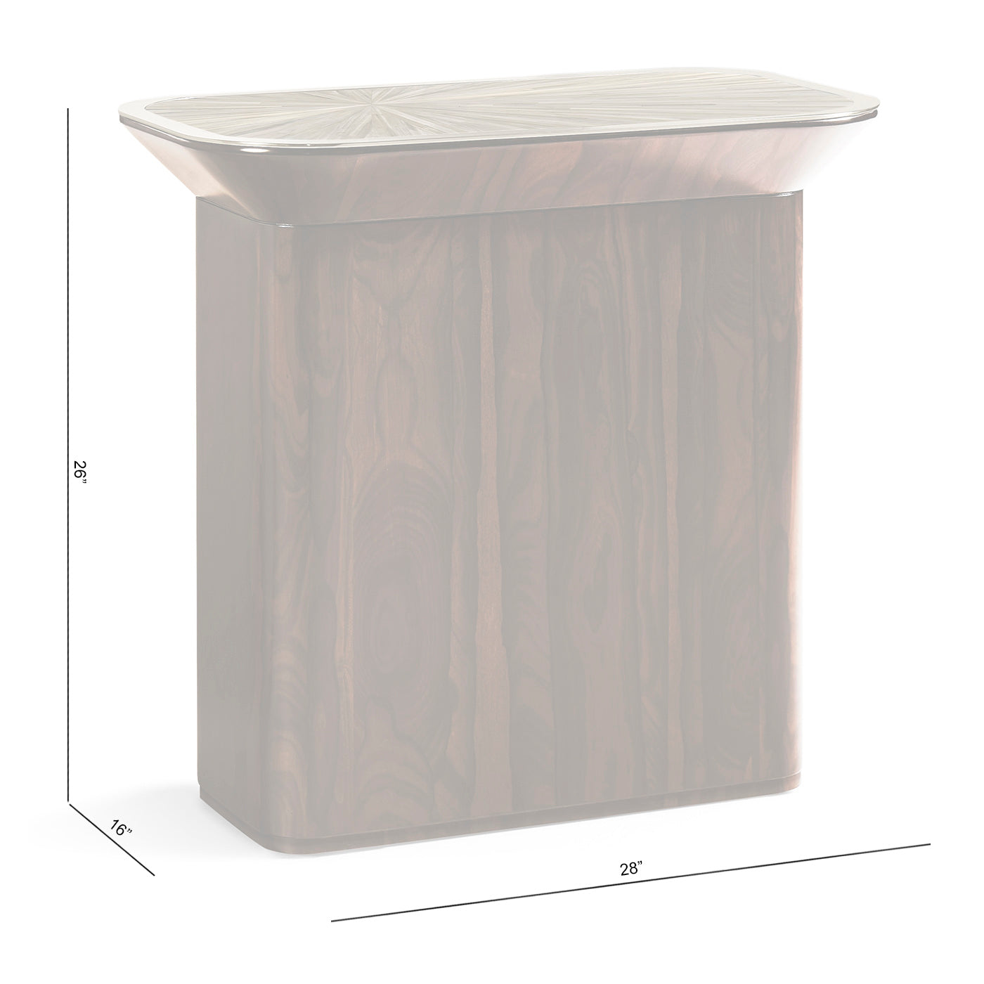 Terra Rectangular Side Table