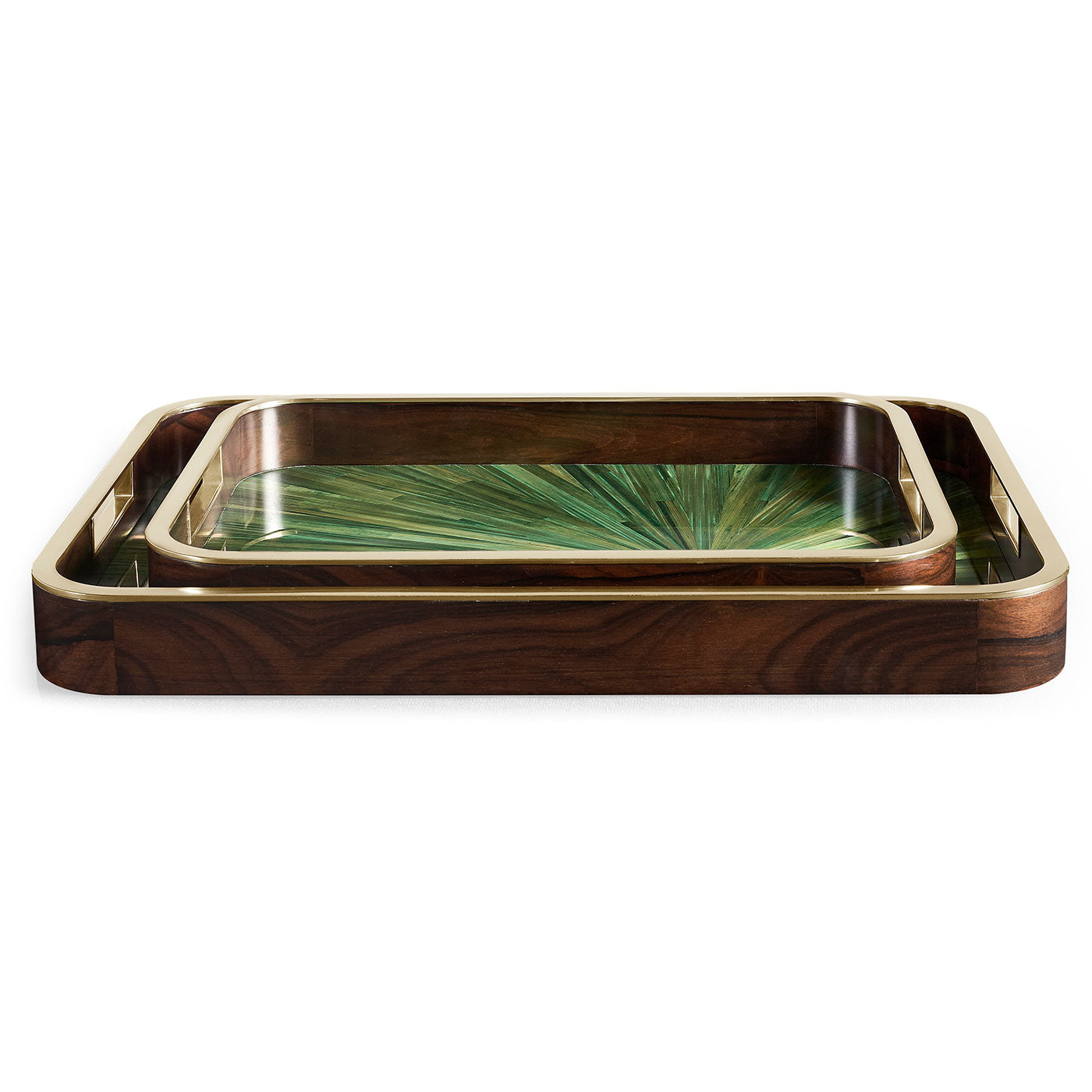 Verdure Rectangular Tray - Set of 2
