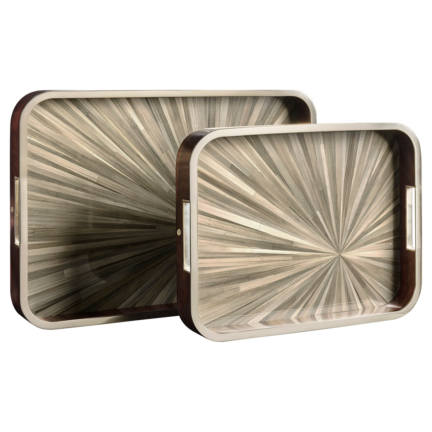 Terra Rectangular Tray - Set of 2
