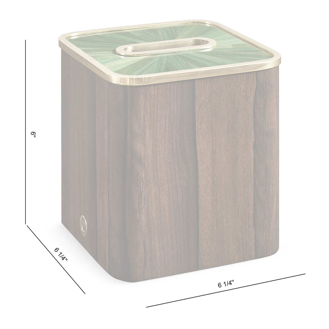 Verdure Square Tissue Box