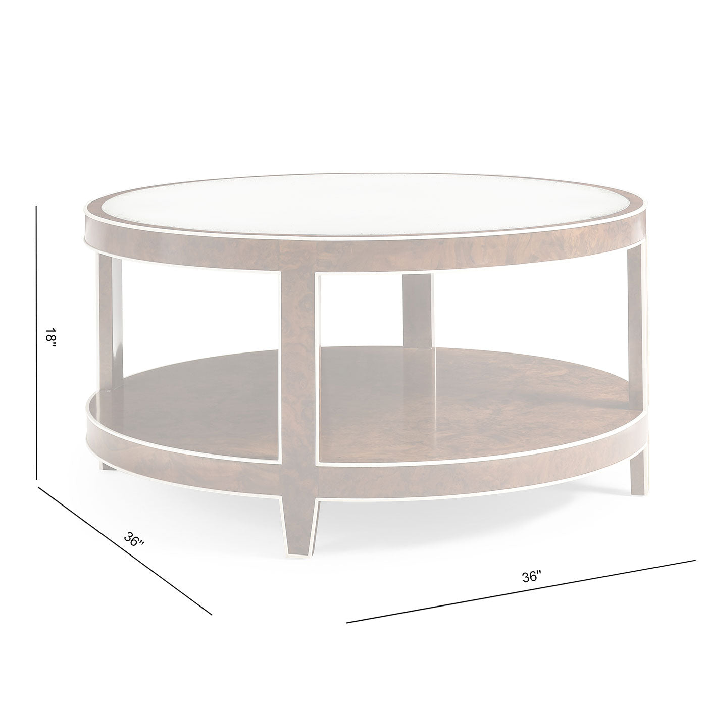 Jacques Round Cocktail Table