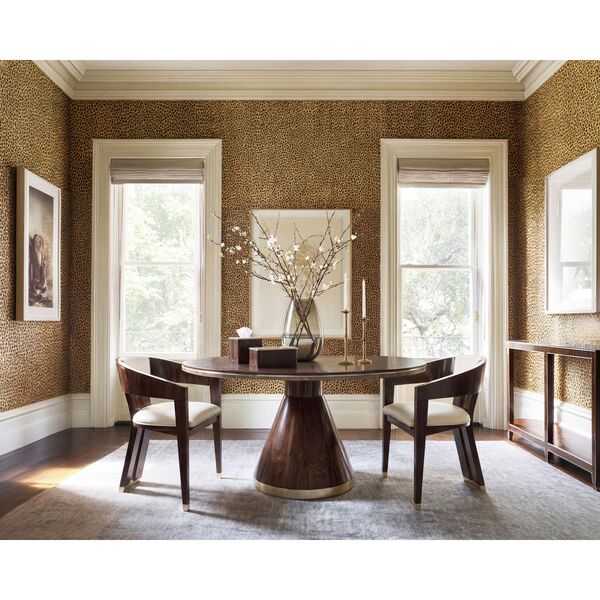 Terra Ziricote Round Dining Table 48"