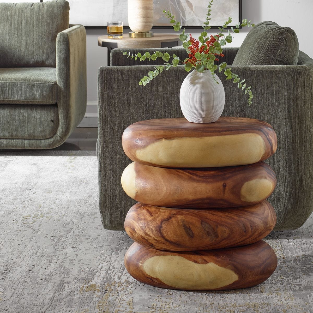 Carrillo End Table – Furniture by Uttermost | Sutter & Vale