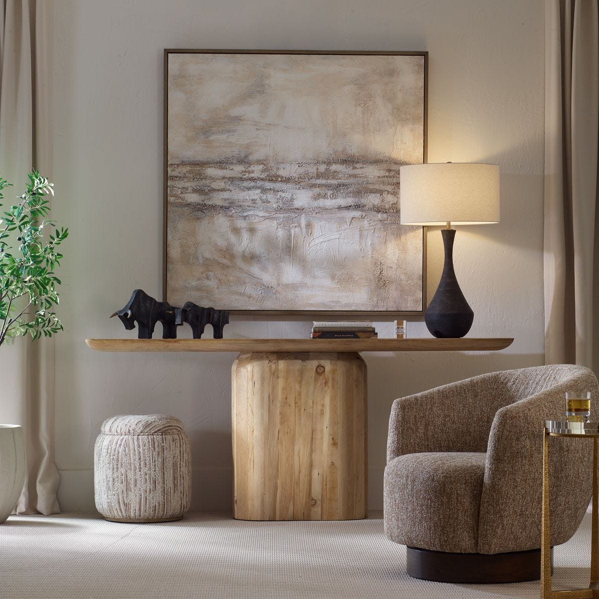 Camerlin Console Table, 2 CARTONS – Furniture by Uttermost | Sutter & Vale