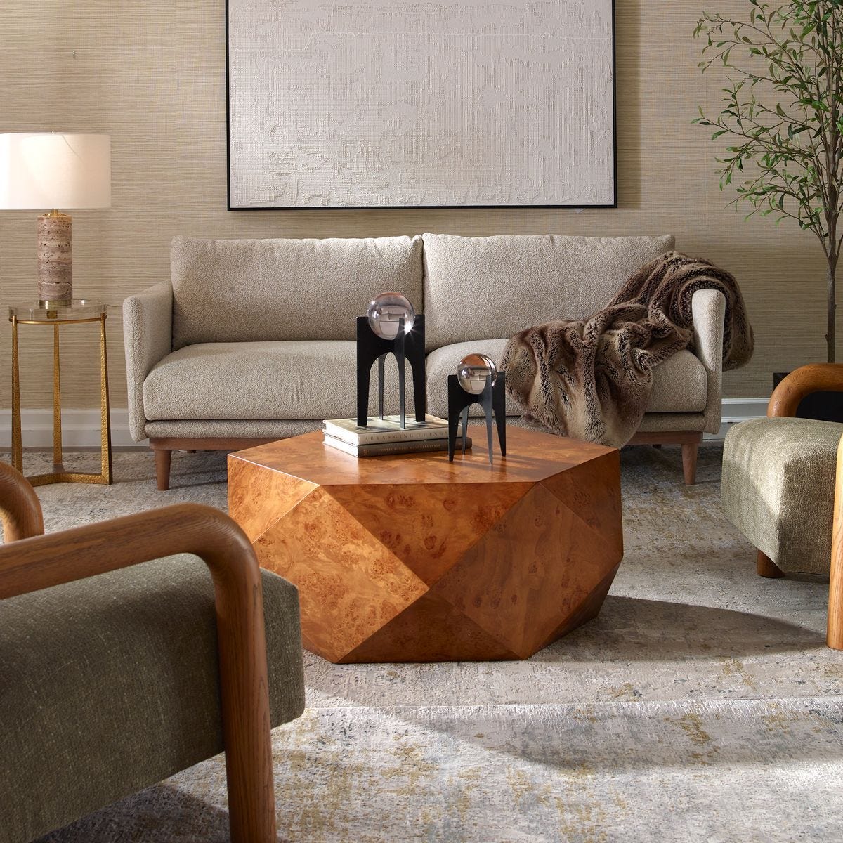 Hughes Coffee Table – Furniture by Uttermost | Sutter & Vale