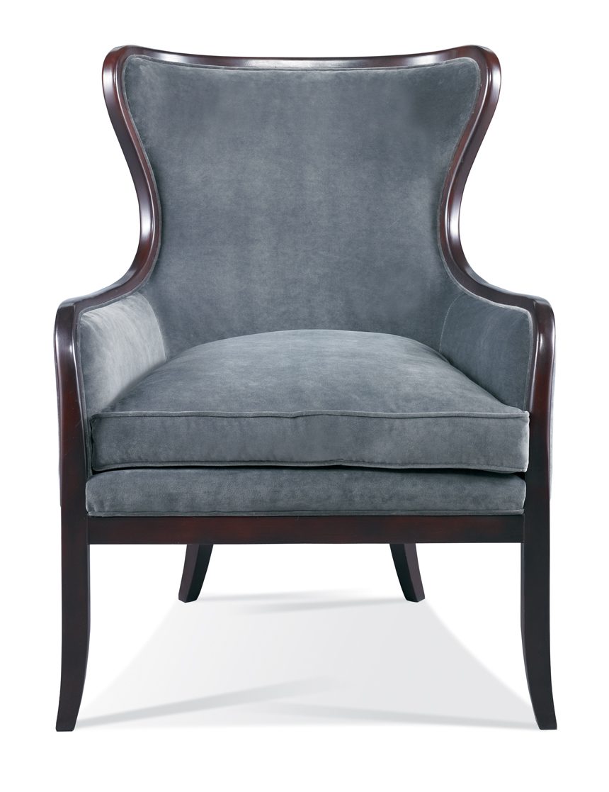 exposed wood chair