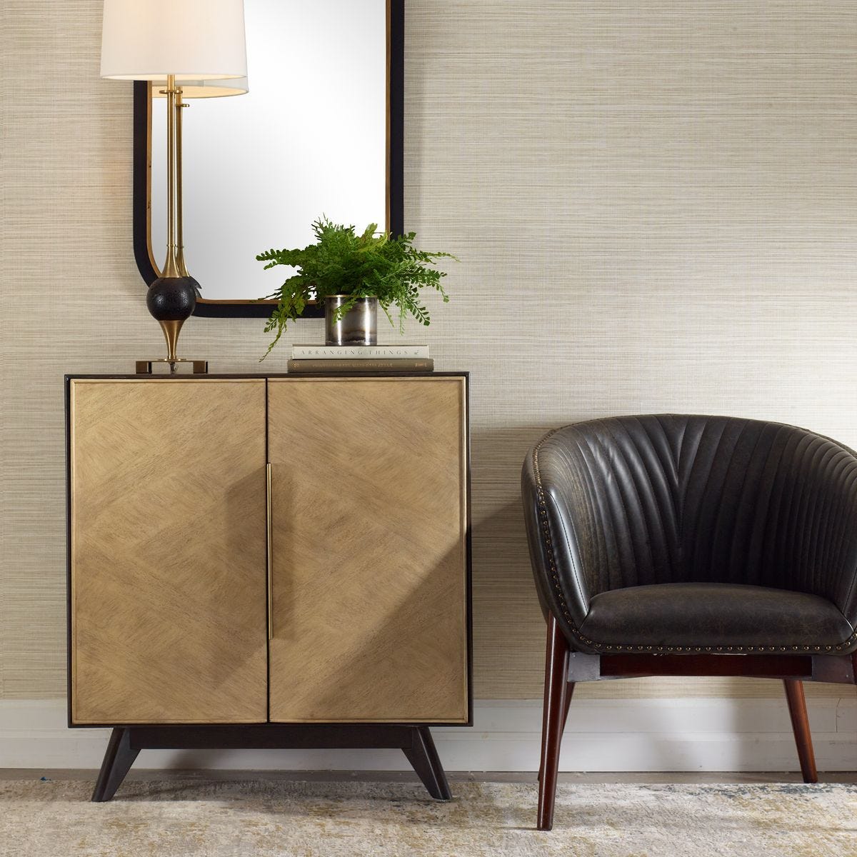 Reina 2 Door Cabinet – Furniture by Uttermost | Sutter & Vale