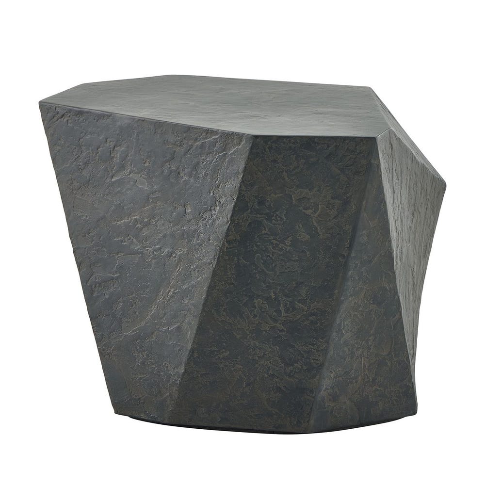 Parra Indoor-Outdoor Side Table, Slate