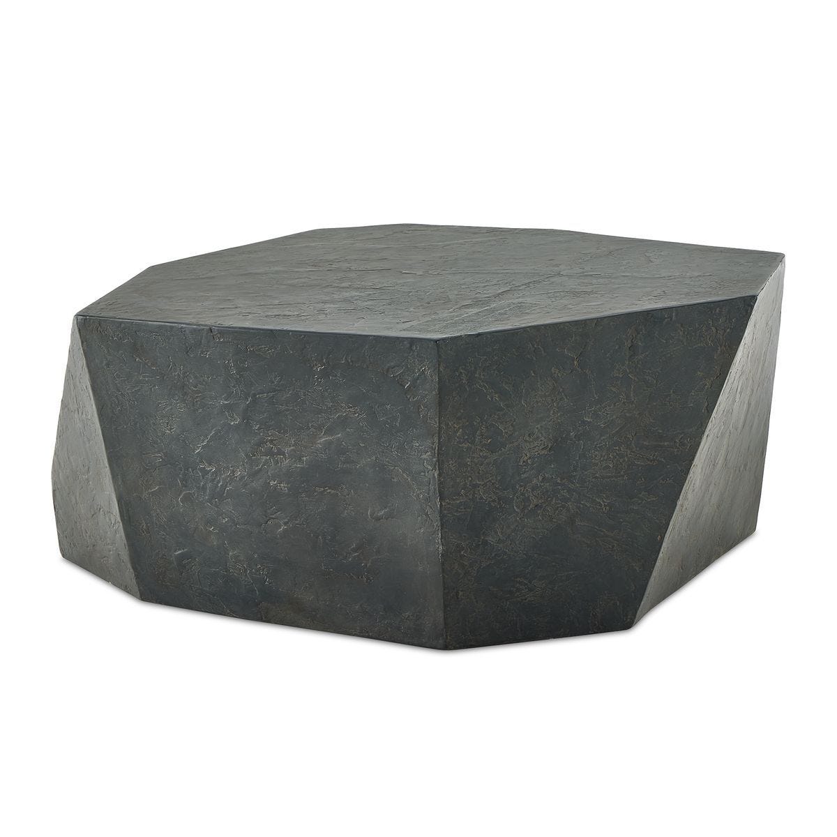 Parra Indoor-Outdoor Coffee Table, Slate – Furniture by Uttermost | Sutter & Vale