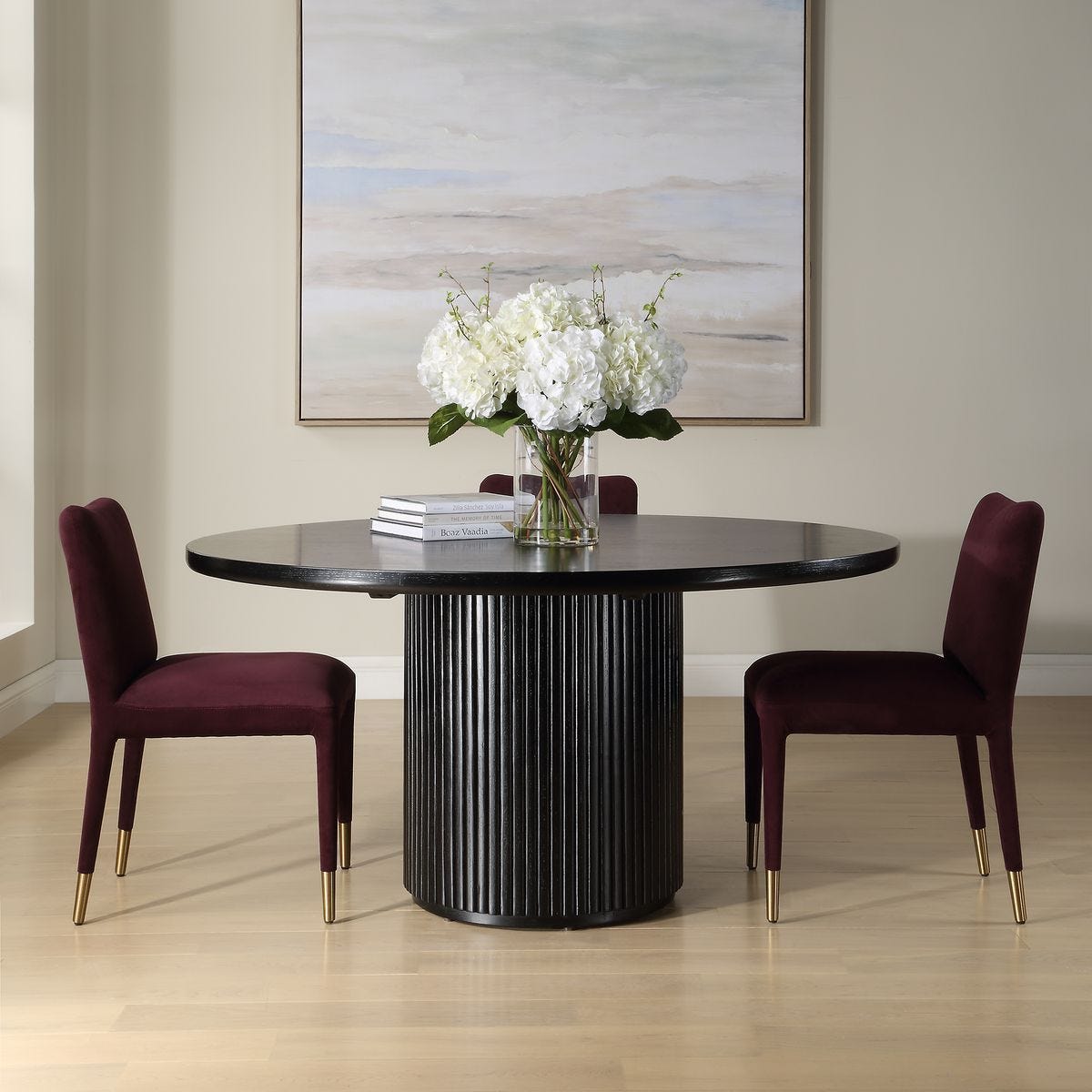Hersch Dining Table, 2 Cartons – Furniture by Uttermost | Sutter & Vale
