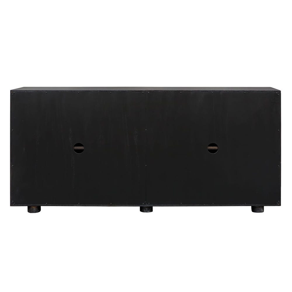 Stevenson 4 Door Cabinet, Ebony