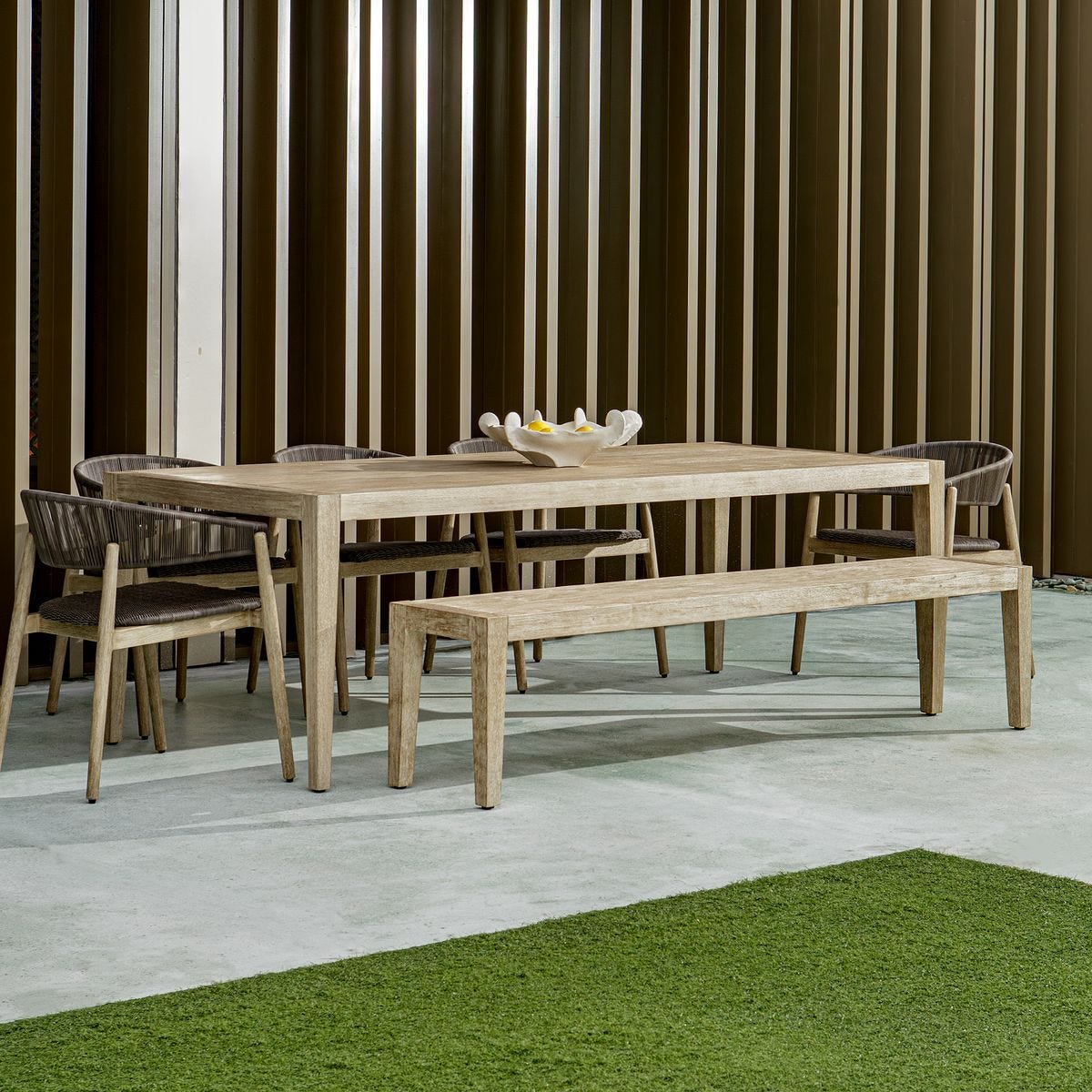 Kirkham Outdoor Bench – Furniture by Uttermost | Sutter & Vale