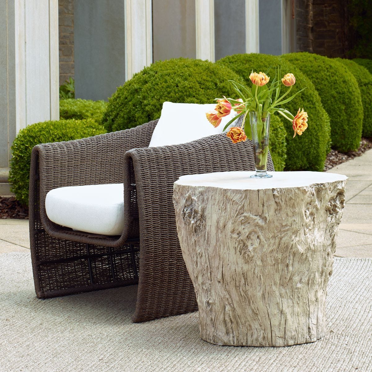 Oakmont Indoor-Outdoor Side Table – Furniture by Uttermost | Sutter & Vale