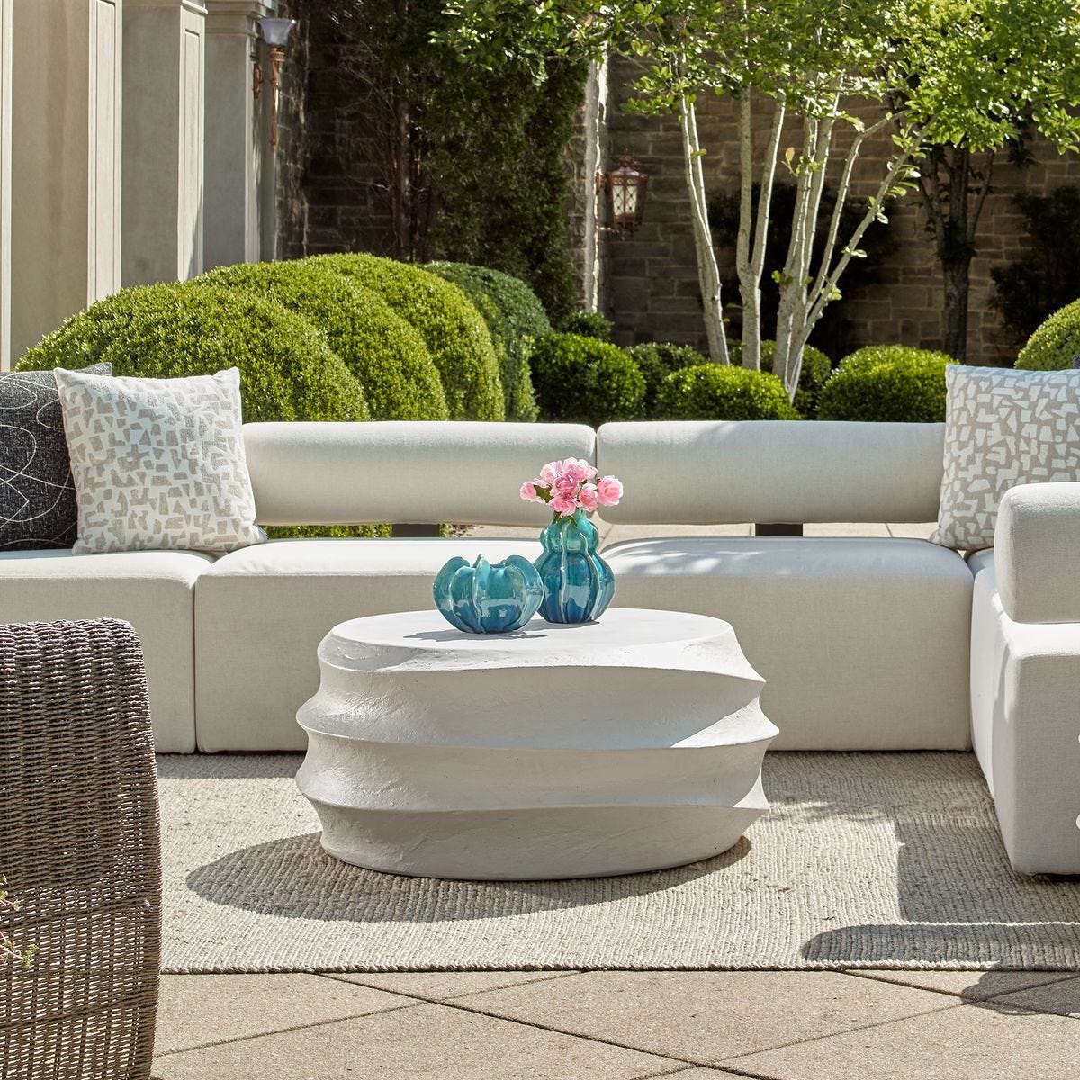Winded Indoor-Outdoor Coffee Table – Furniture by Uttermost | Sutter & Vale