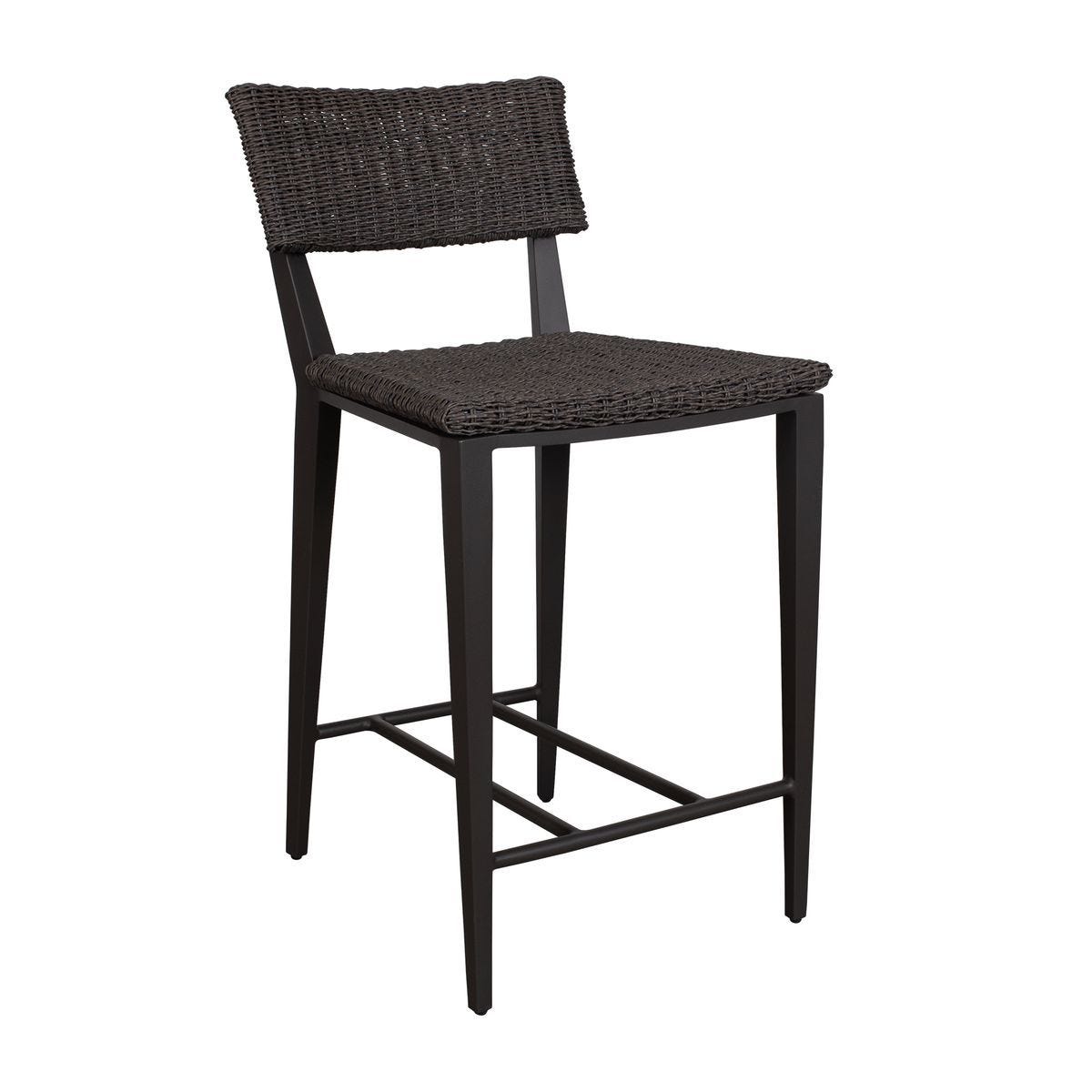 Calbas Outdoor Counter Stool, Java – Furniture by Uttermost | Sutter & Vale