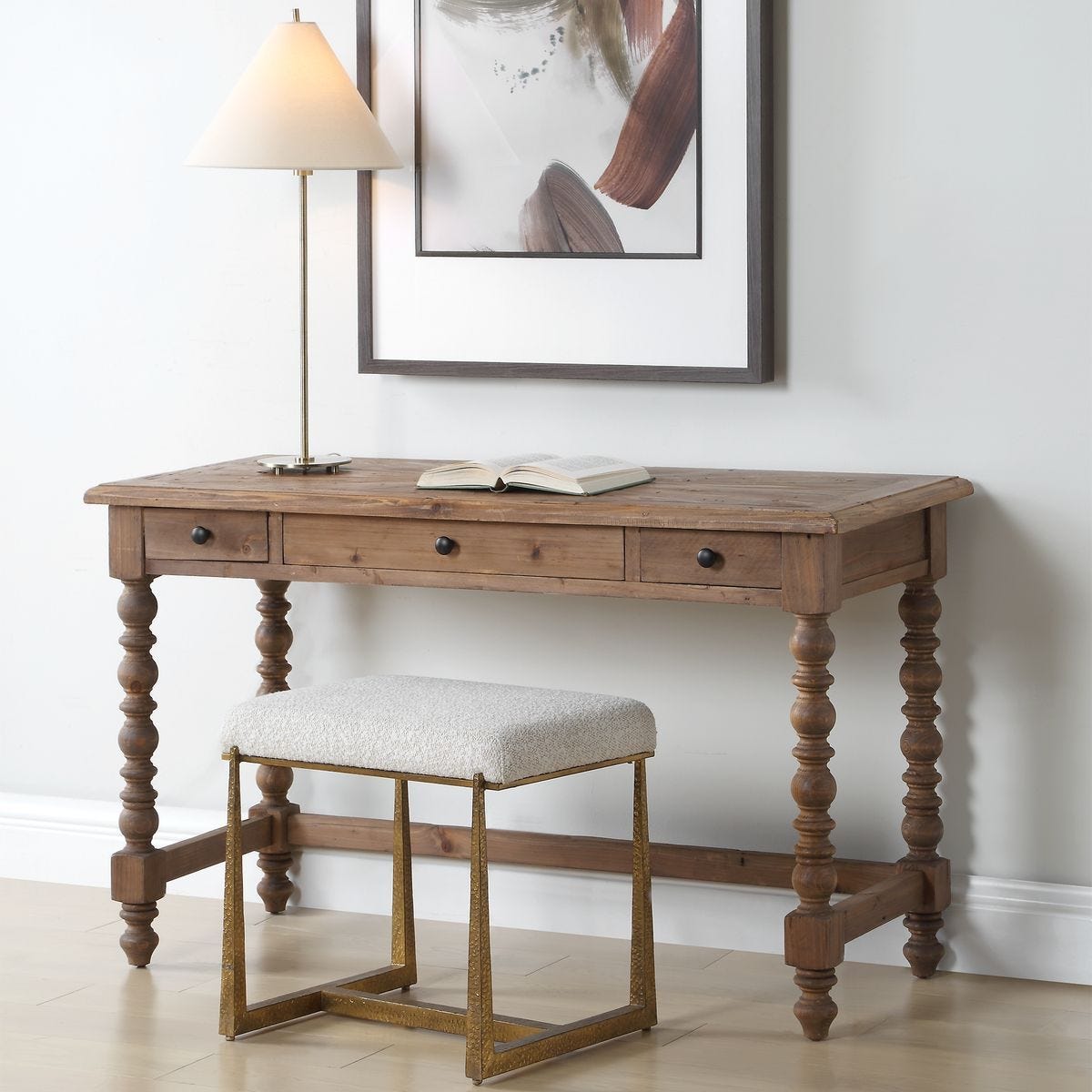 Samuelle Writing Desk – Furniture by Uttermost | Sutter & Vale