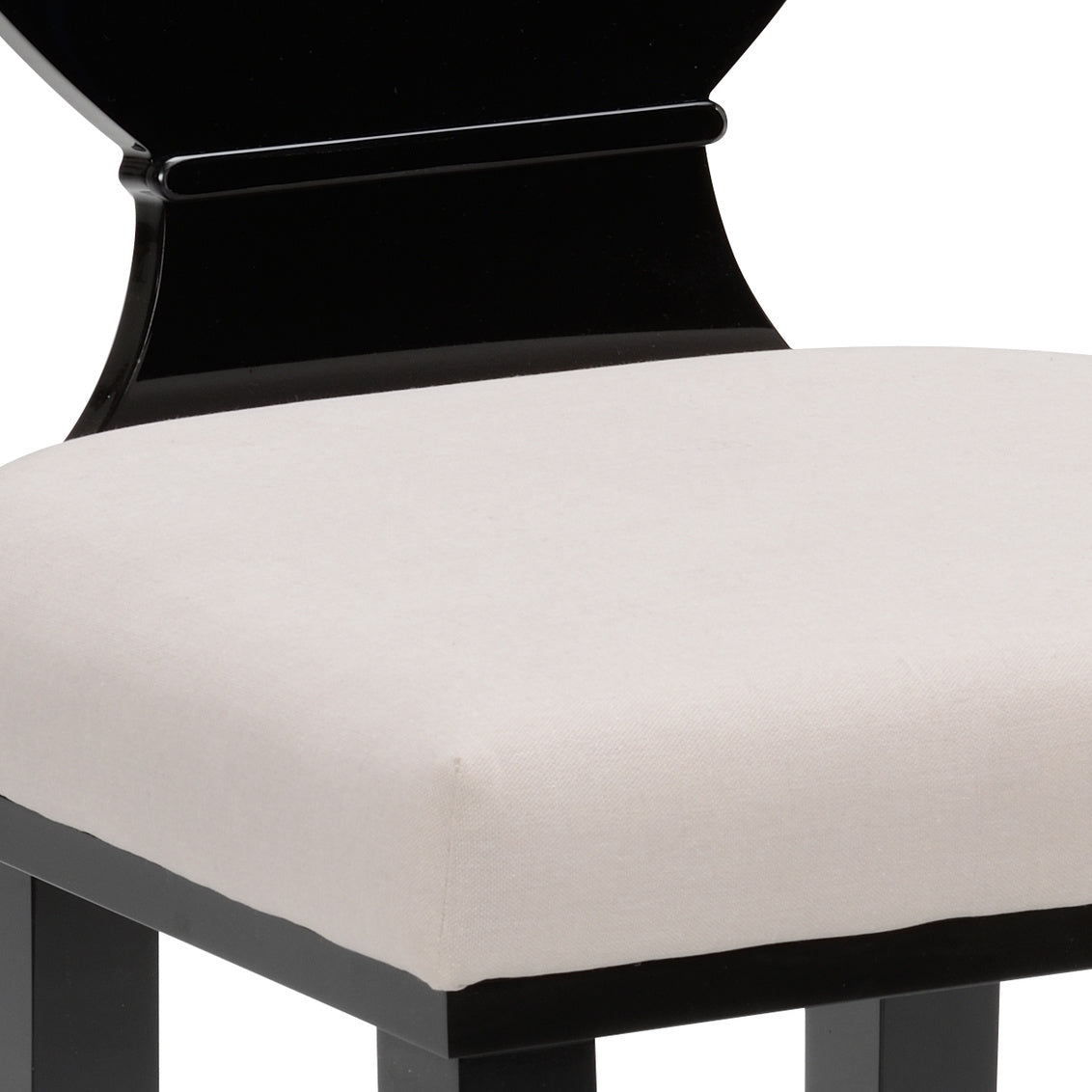 Regency Hall Chair - Black in 37.5 / Acrylic - Chelsea House