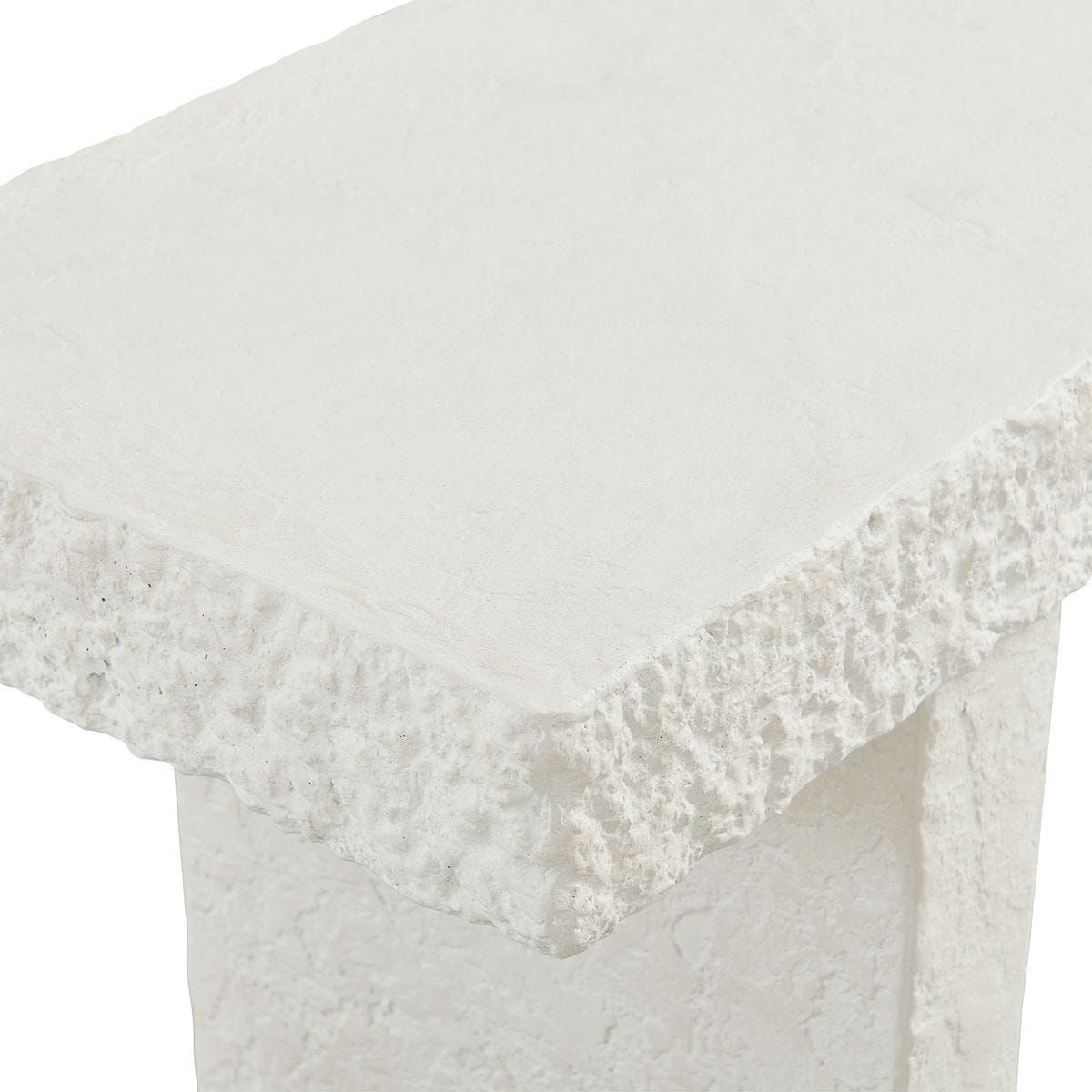 Hagan Indoor-Outdoor Console Table, Limestone, 2 CARTONS – Furniture by Uttermost | Sutter & Vale