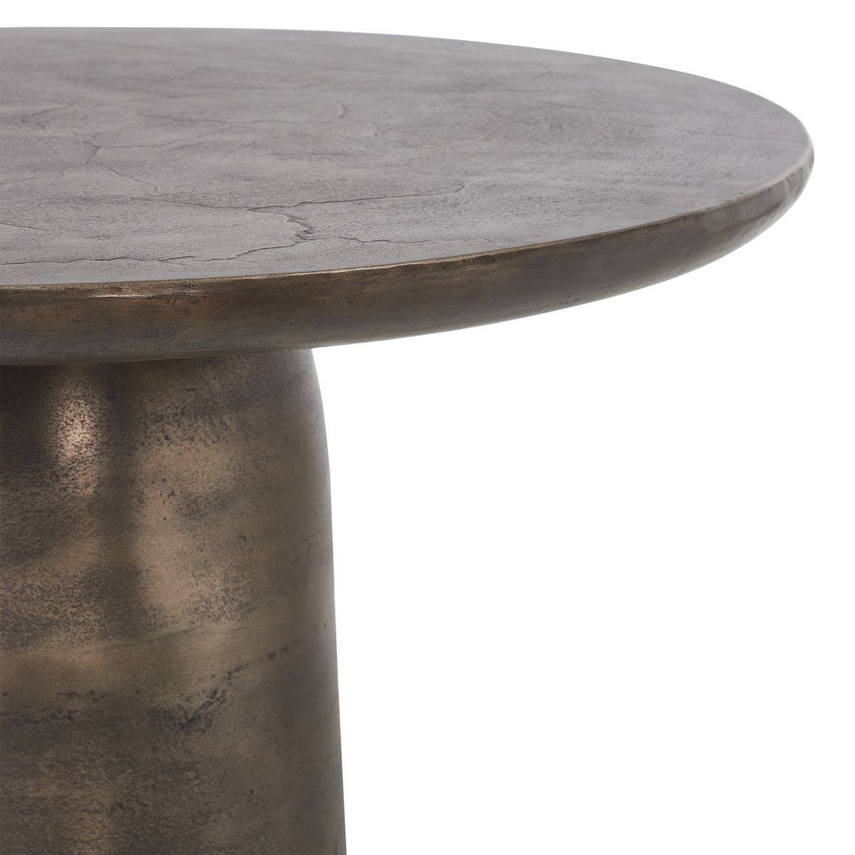 Madrone Indoor-Outdoor Bistro Table, Golden Dark Bronze – Furniture by Uttermost | Sutter & Vale