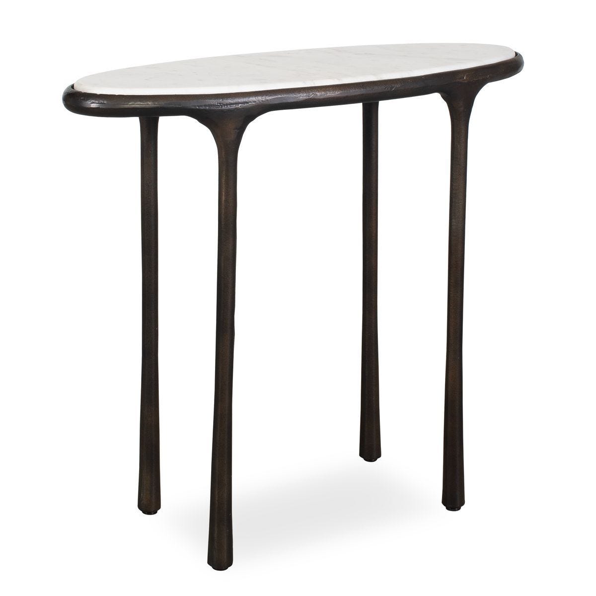 Ata Accent Table, Dark Bronze – Furniture by Uttermost | Sutter & Vale