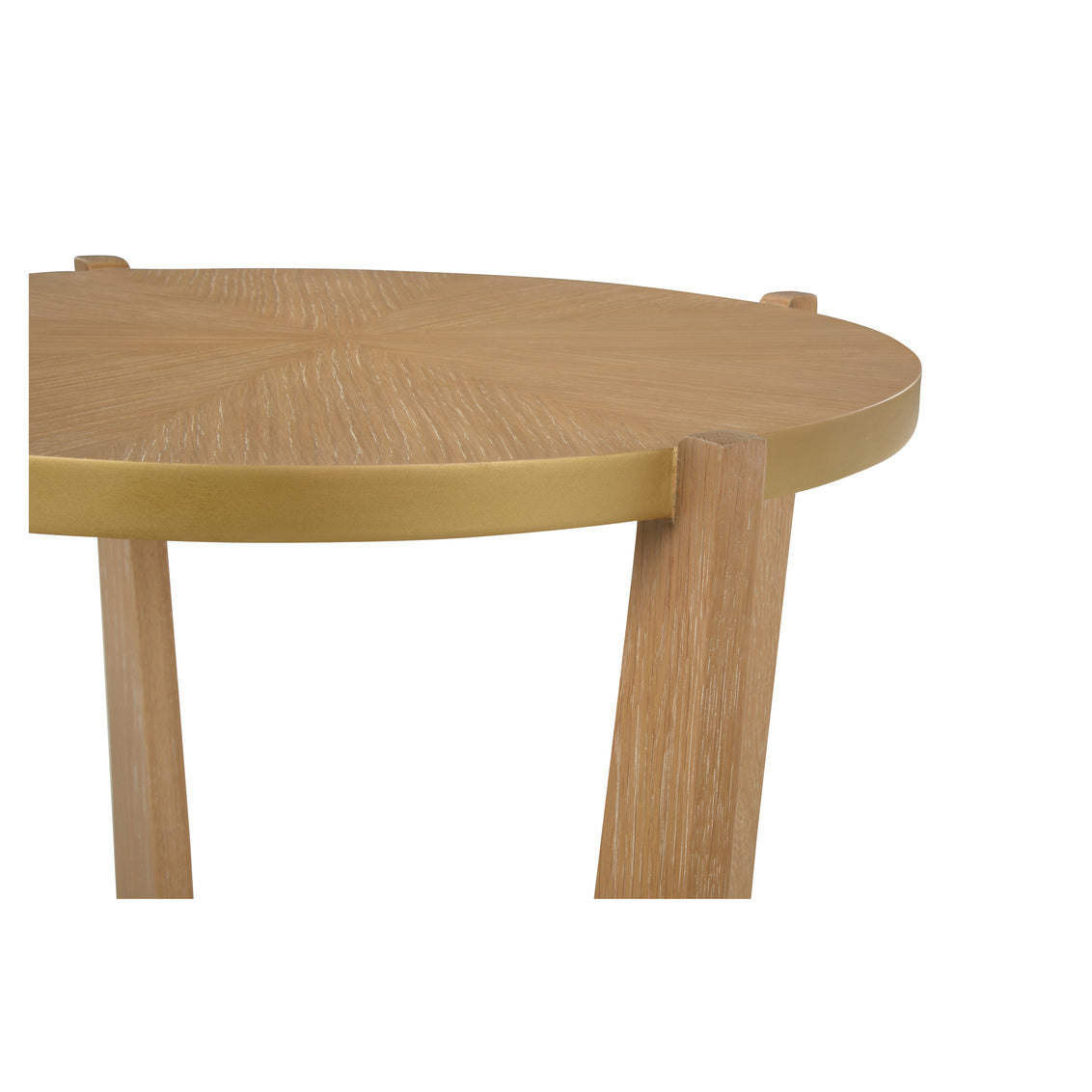 Ardoise Side Table - Cerused Oak in 27 / Wood - Chelsea House