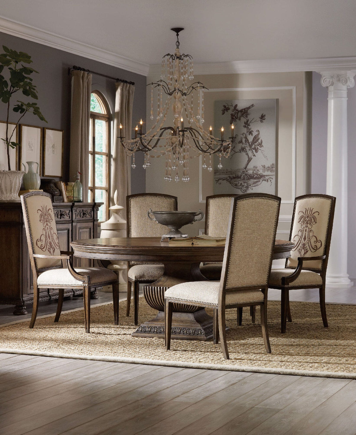 Rhapsody 72'' Round Dining Table