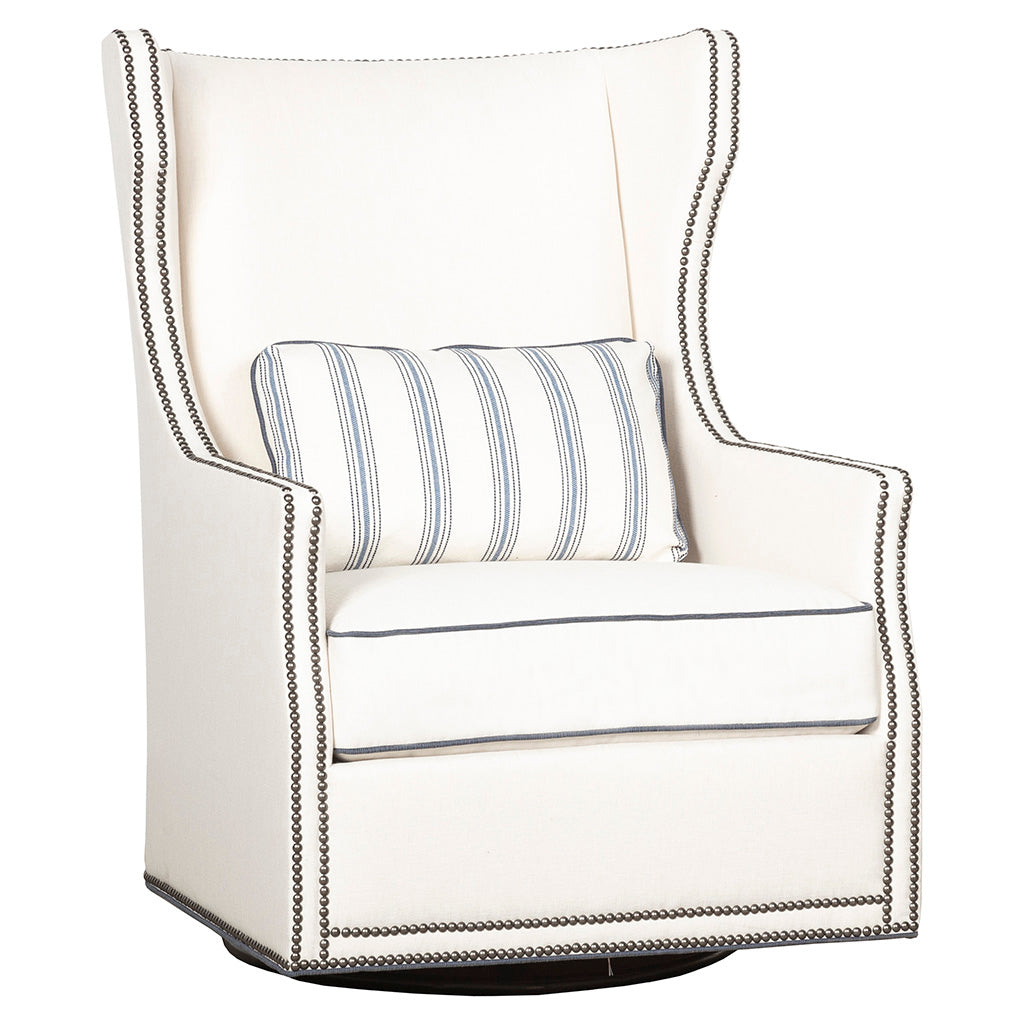Taylor Leather Swivel Glider (L-5103-32) - Fairfield Chair