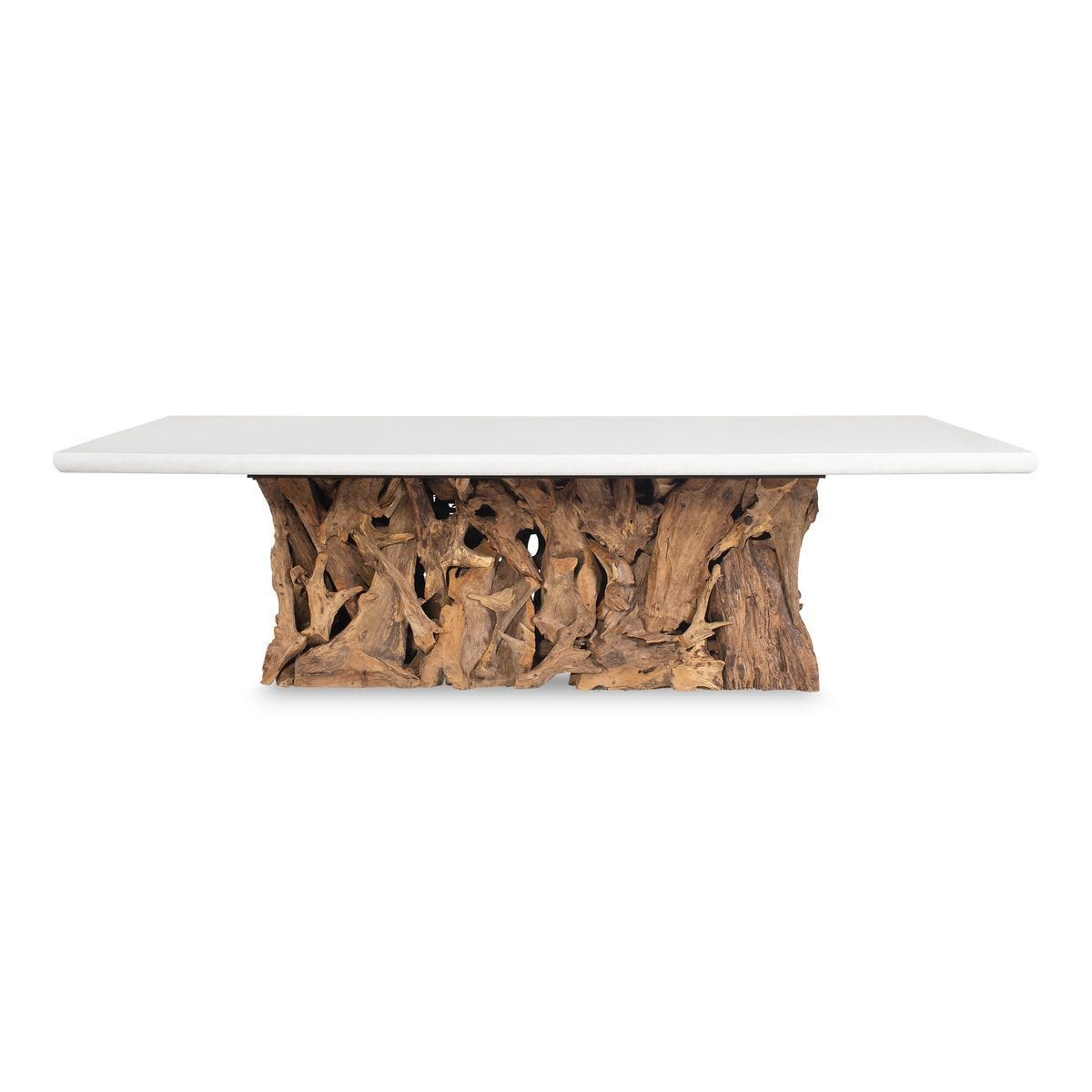 Stonewood Indoor-Outdoor Ping Pong Dining Table, 2 CARTONS by Uttermost