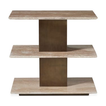 Travertini Accent Table
