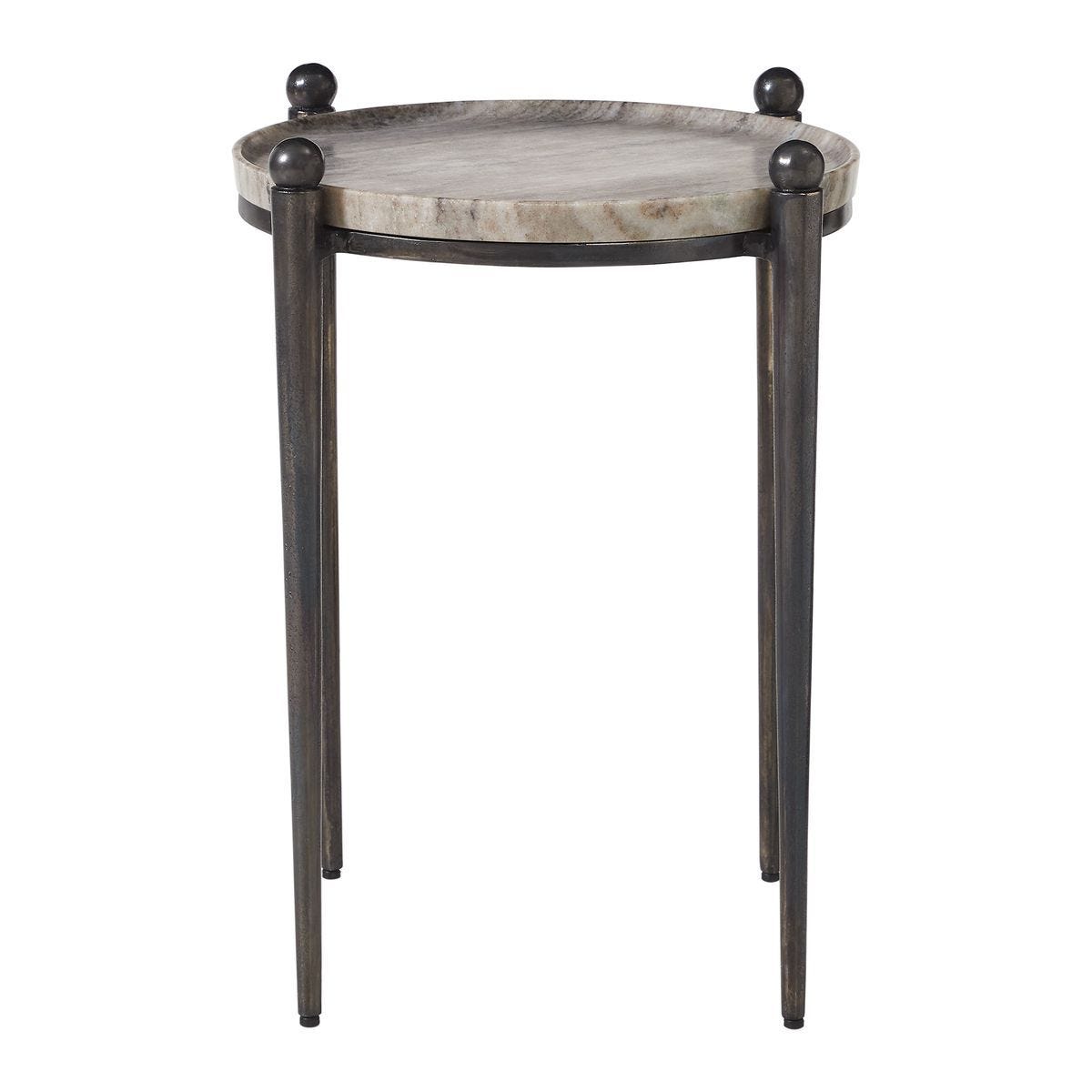 Nahunta Accent Table, Dark Bronze – Furniture by Uttermost | Sutter & Vale