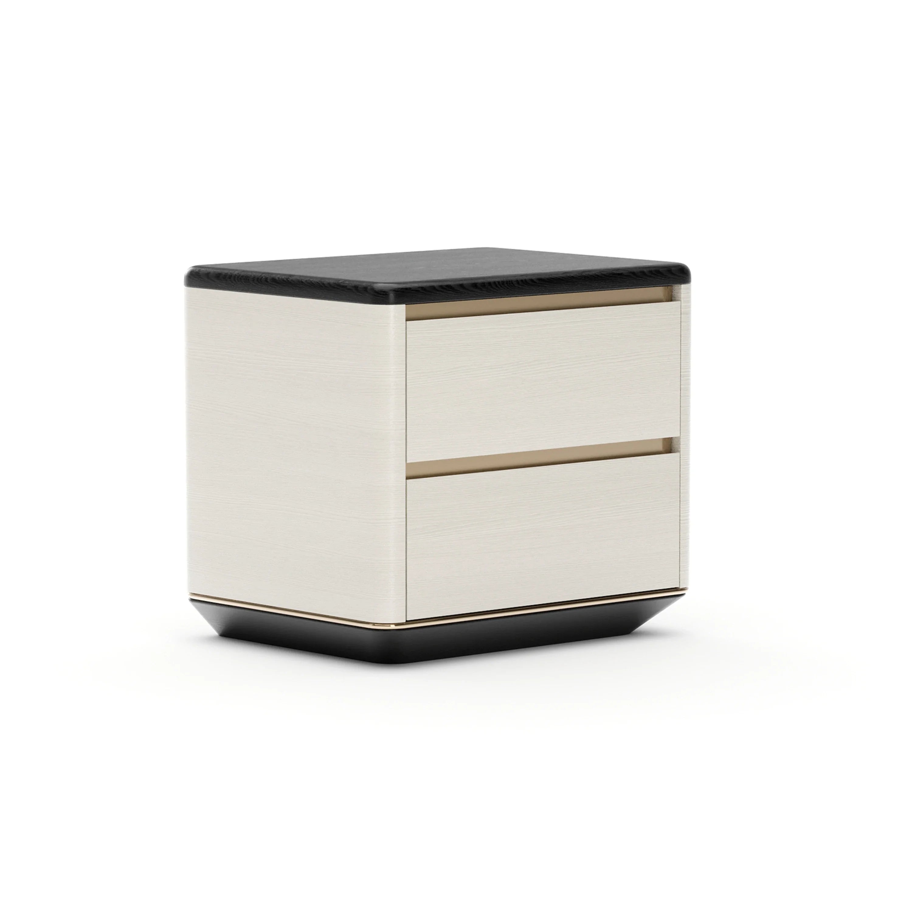 Madera Plinth Nighstand - Opal – Nightstands by Caracole | Sutter & Vale