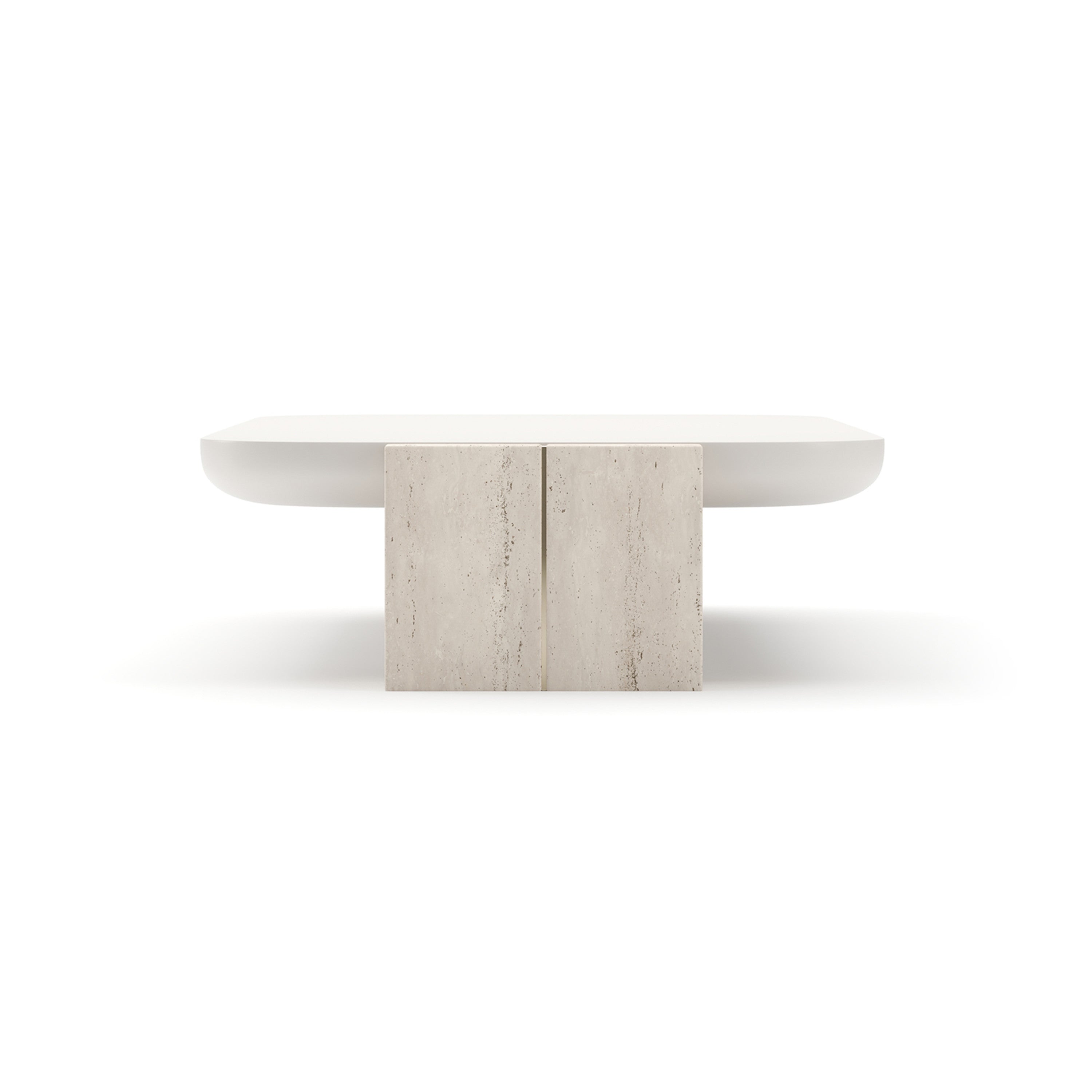 Overlap Rec Cocktail Table Light – Coffee Tables by Caracole | Sutter & Vale