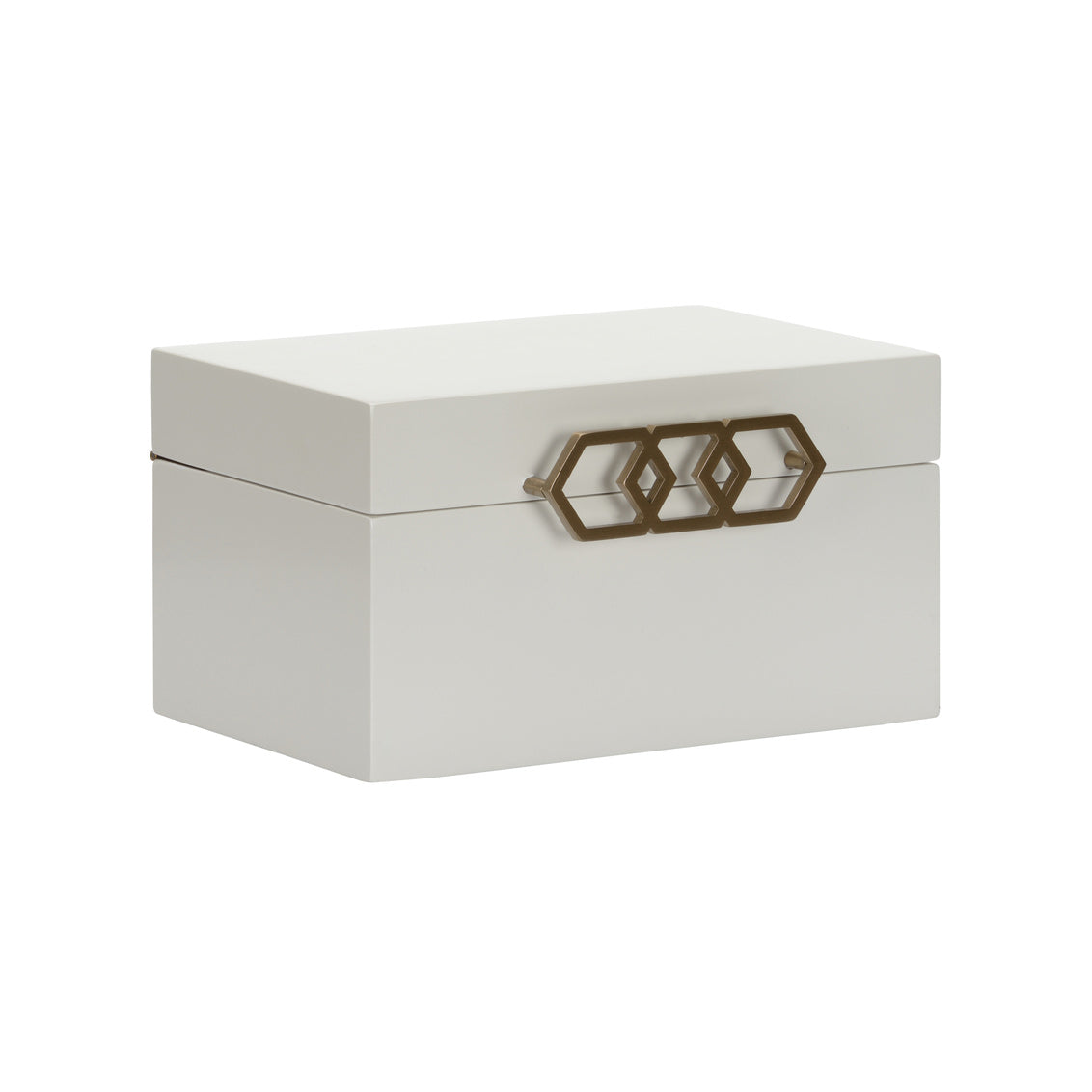 Tiffany Box- White (Sm) in 5.5 / Wood - Chelsea House