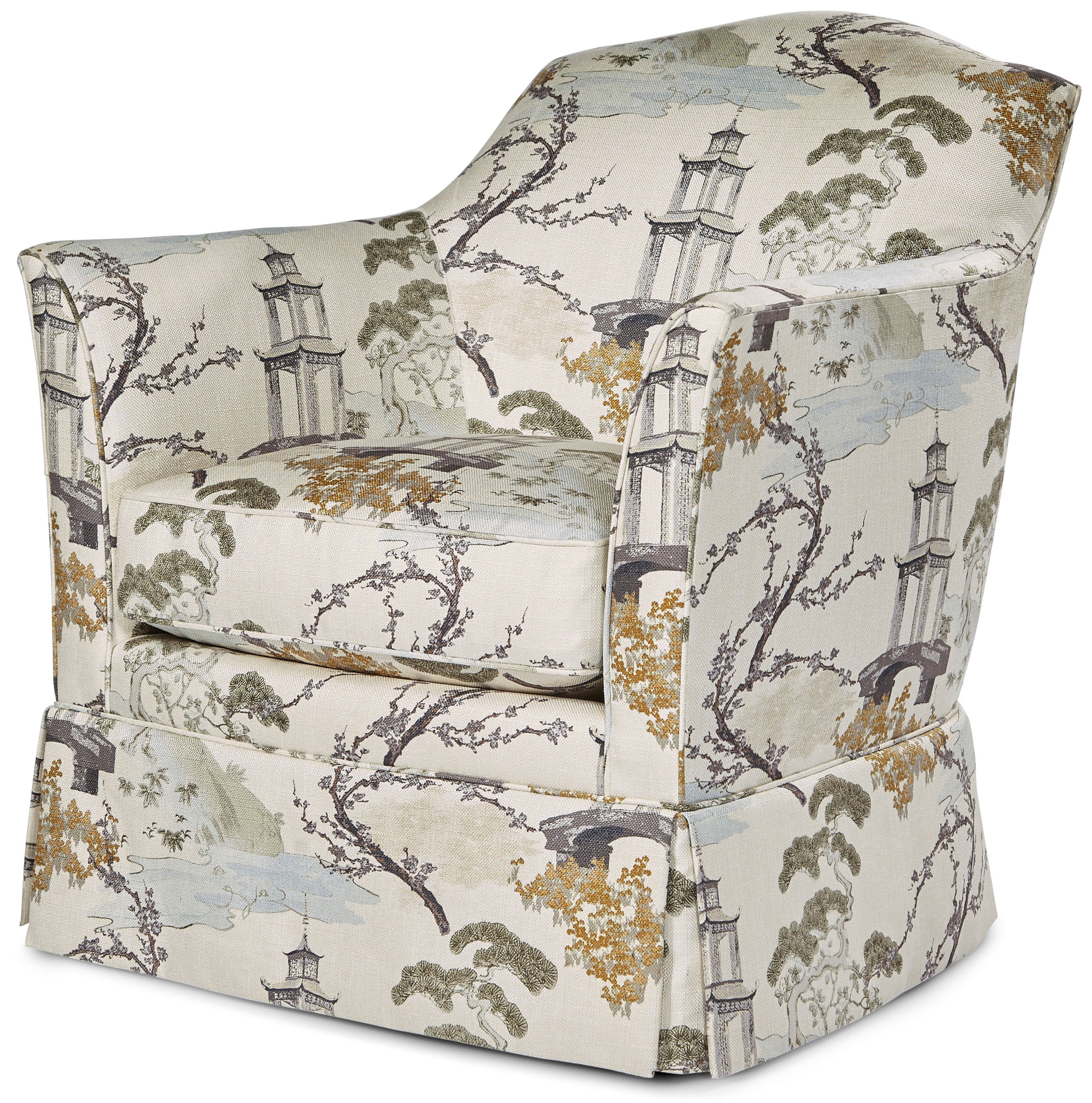 Claud II Upholstered Chair – Accent Chairs by Theodore Alexander | Sutter & Vale