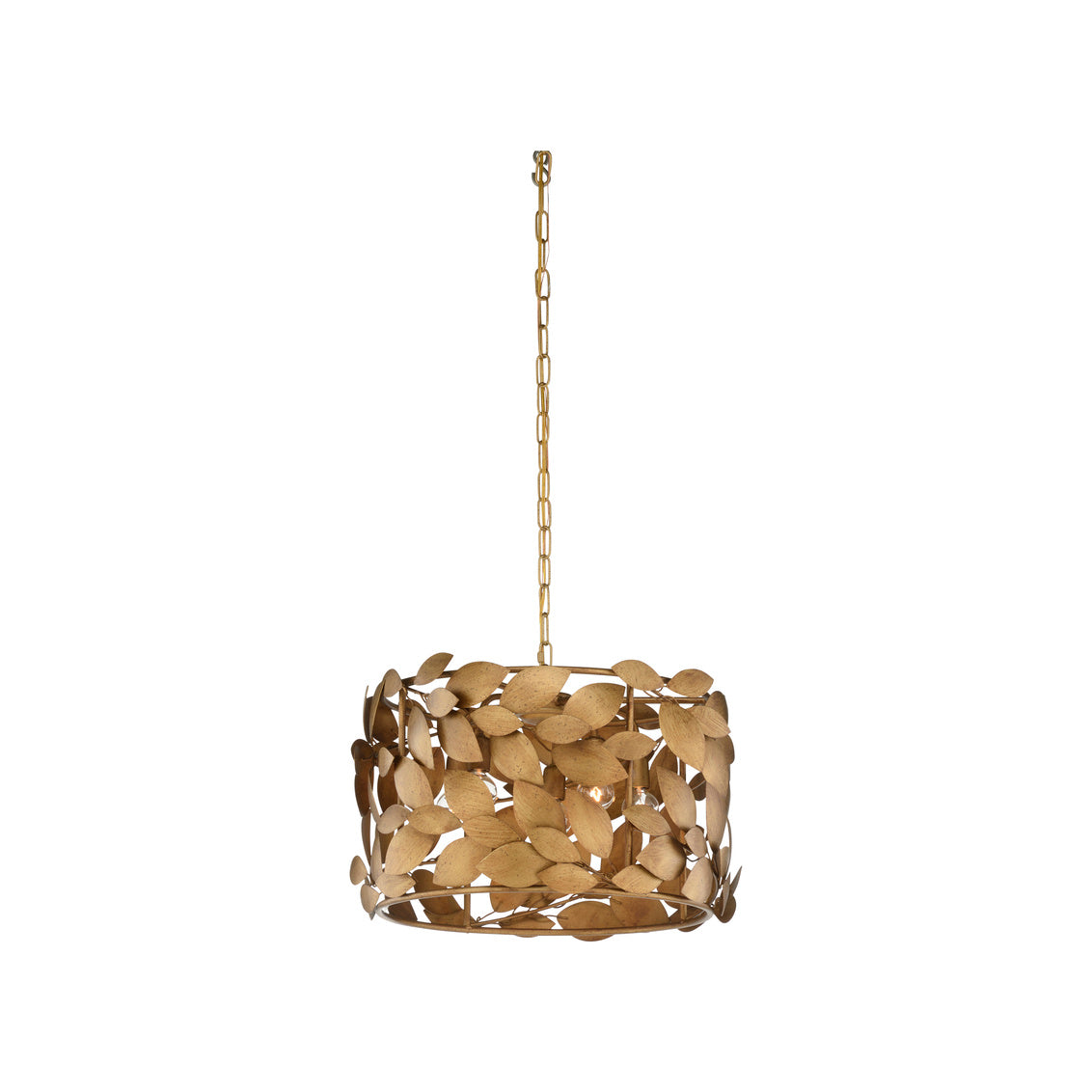 Ficus Round Chandelier - Gold