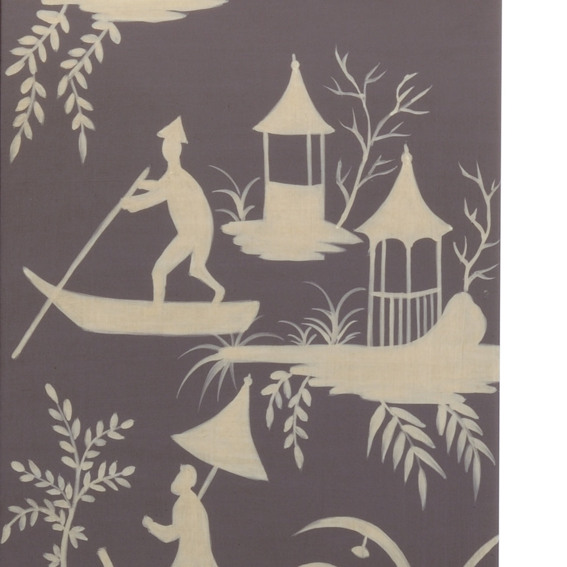 Chinoiserie Panel Lamp in 28.5 / Wood - Chelsea House