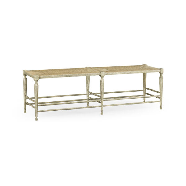 Bodiam Grey Oak Bench