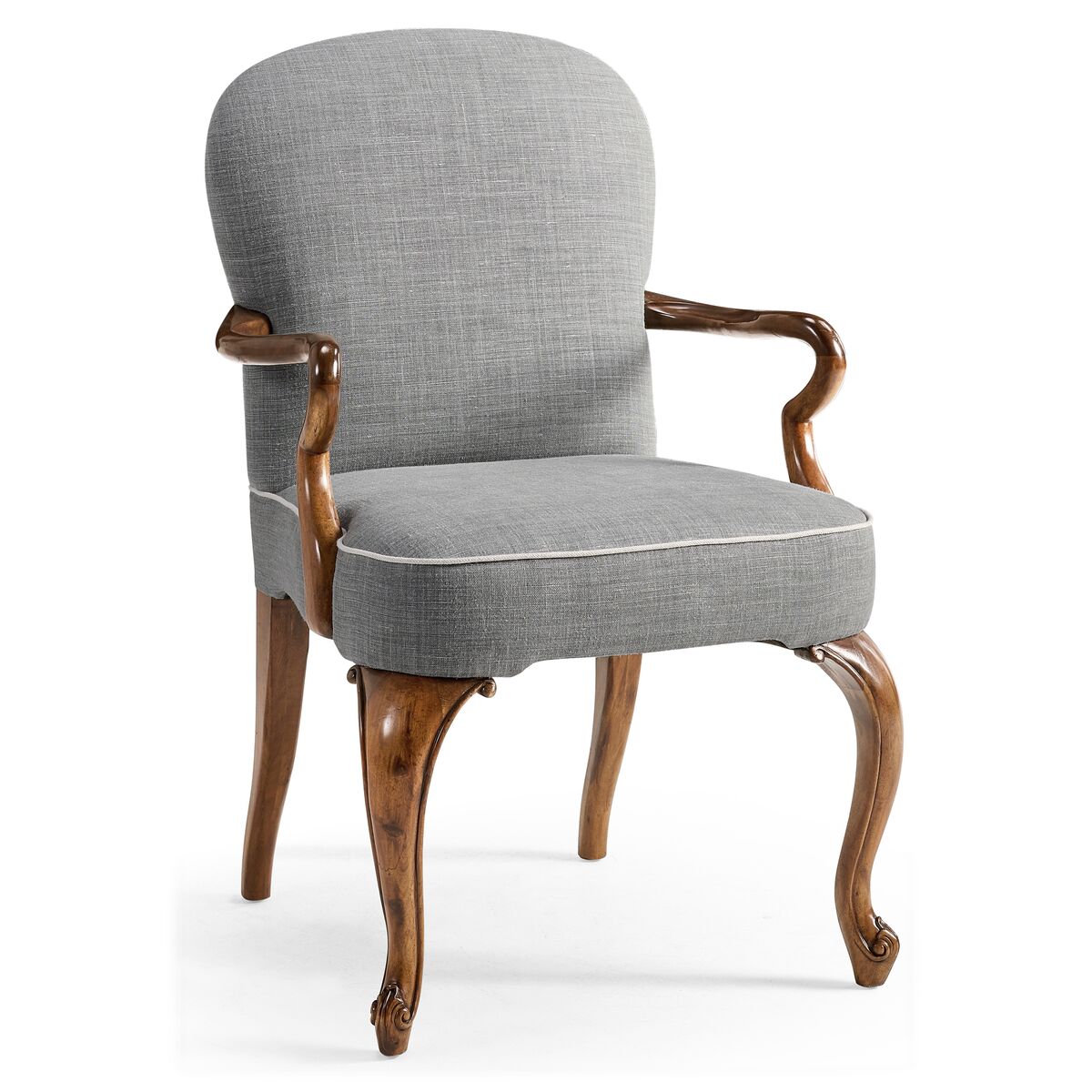 Gunby Grey Fruitwood Dining Arm Chair ( 530010-AC-GFA )