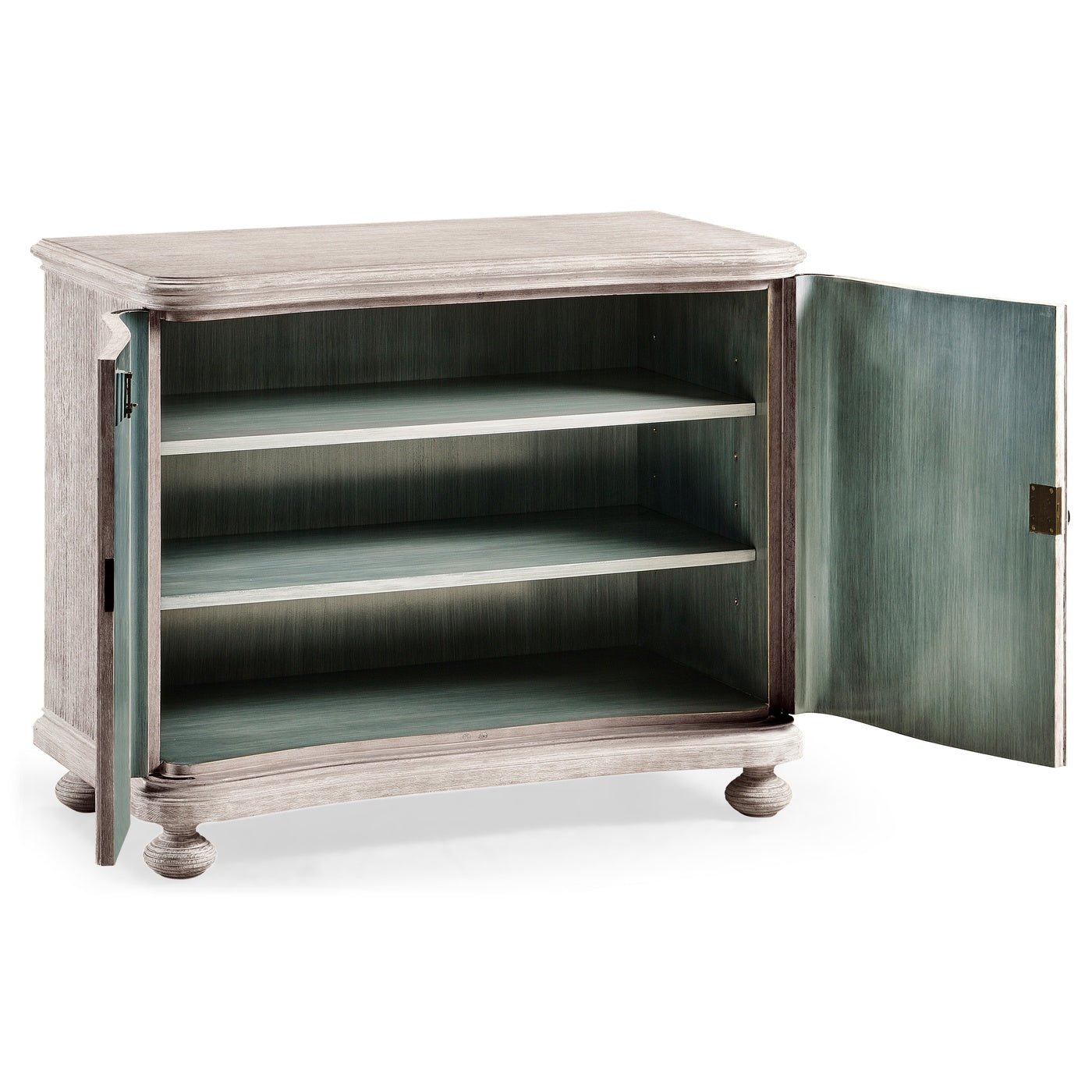 Belleville Washed Acacia Storage Cabinet