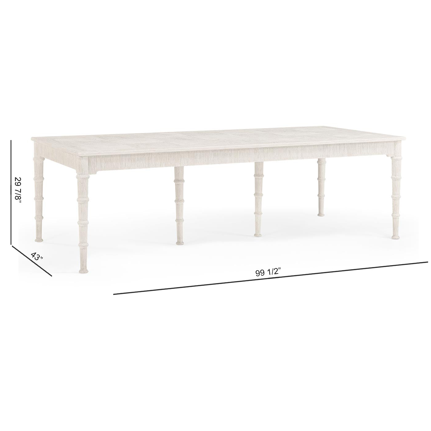 Bywater Extending Dining Table 100"