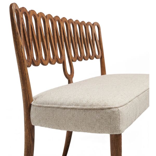 Ampney Toasted Oak Dining Bench