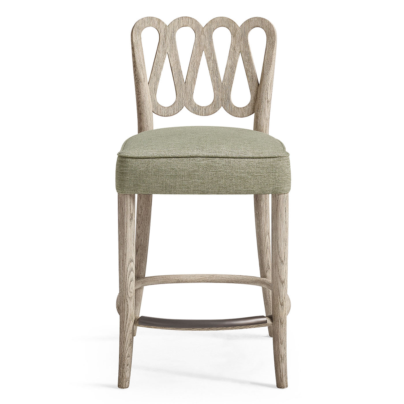 Ampney Grey Oak Counter Stool