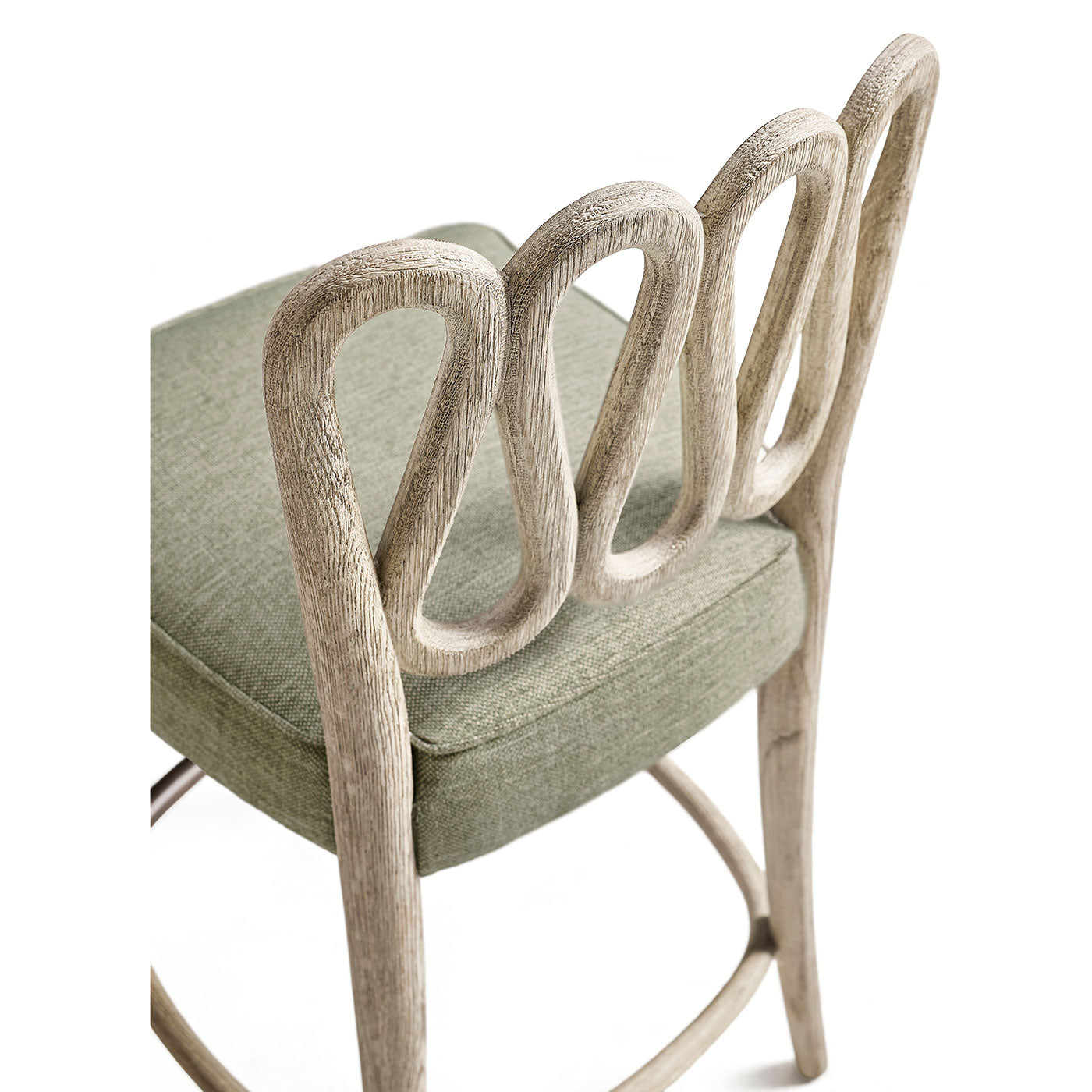Ampney Grey Oak Counter Stool
