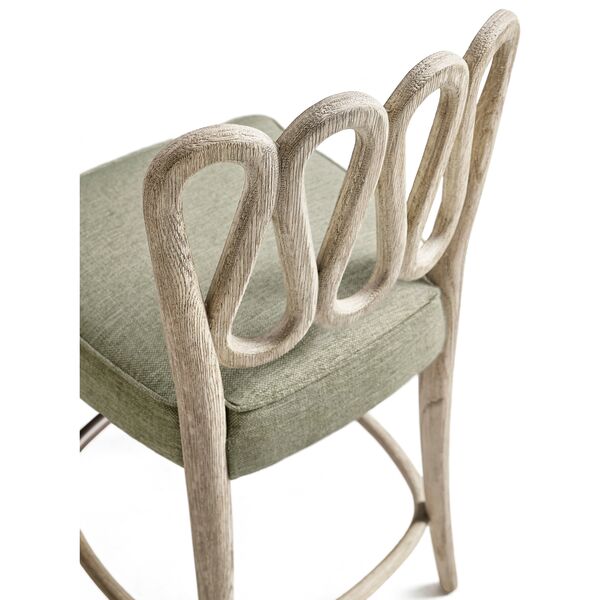 Ampney Grey Oak Counter Stool