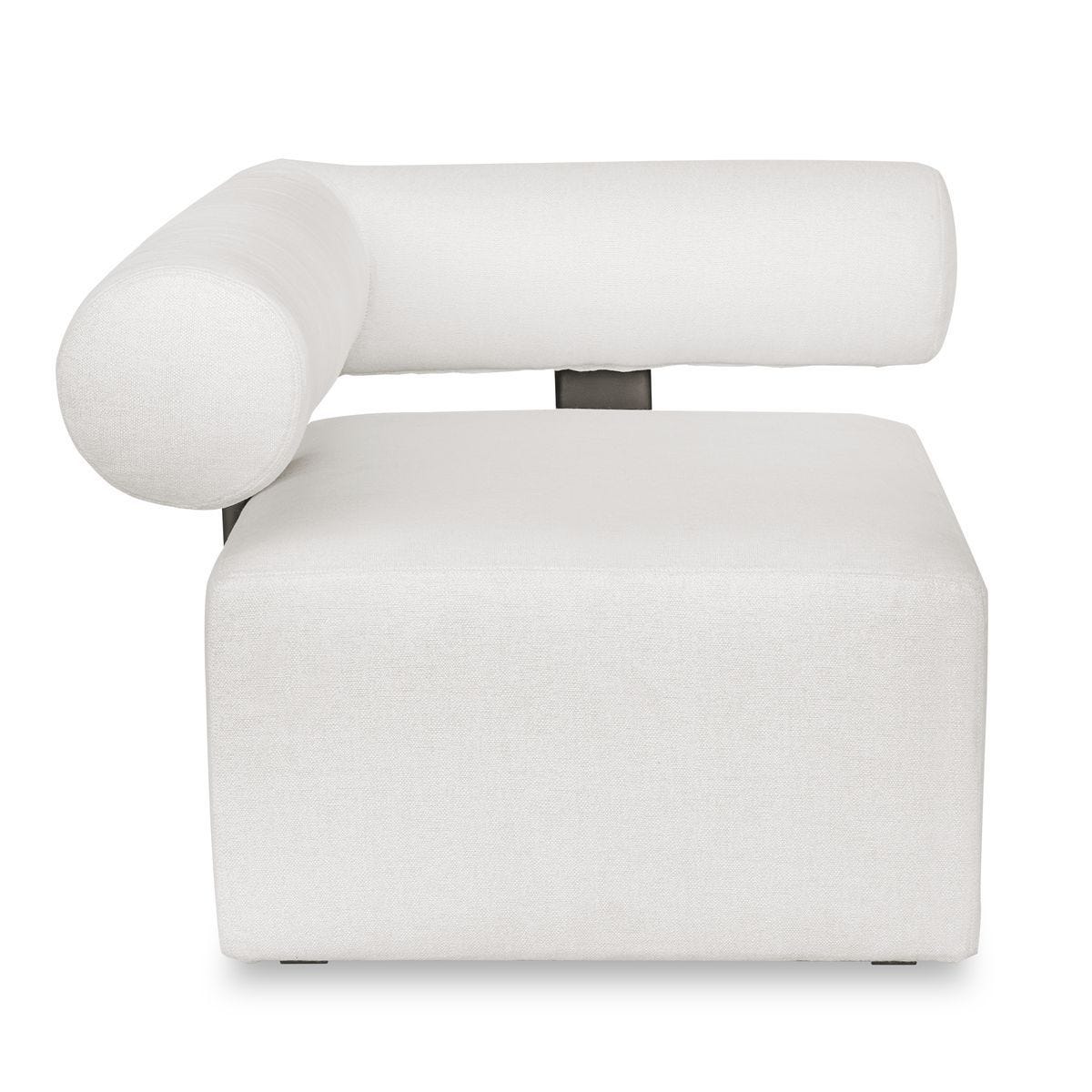 Bolster Back Outdoor Sofa, Corner – Furniture by Uttermost | Sutter & Vale